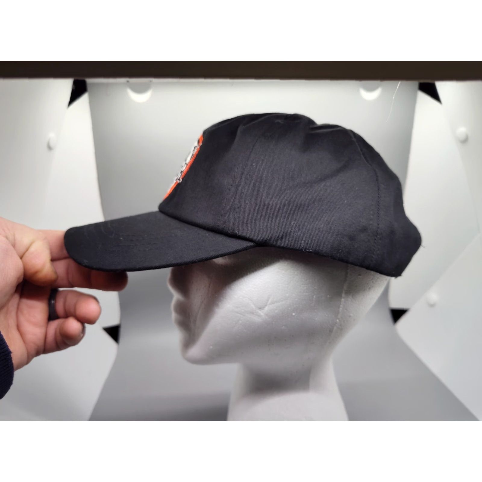 Vintage VINTAGE Demon Slayer Kimetsu No Yaiba Baseball Cap Unisex Hat Adjustable Strap Back Black Adjustable Anime Logo Mens Boys Mens Size ONE SIZE - 2 Thumbnail