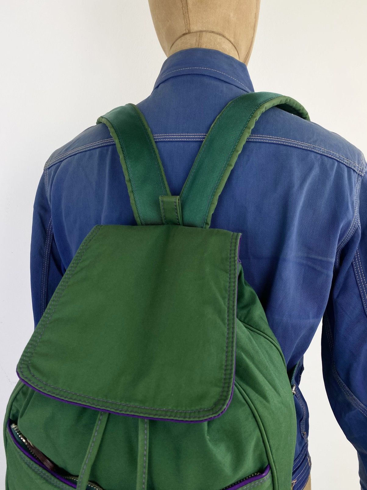 Yohji Yamamoto 2000’s Ysacc’s by Yohji Yamamoto Rucksack Bagpack Size ONE SIZE - 3 Thumbnail
