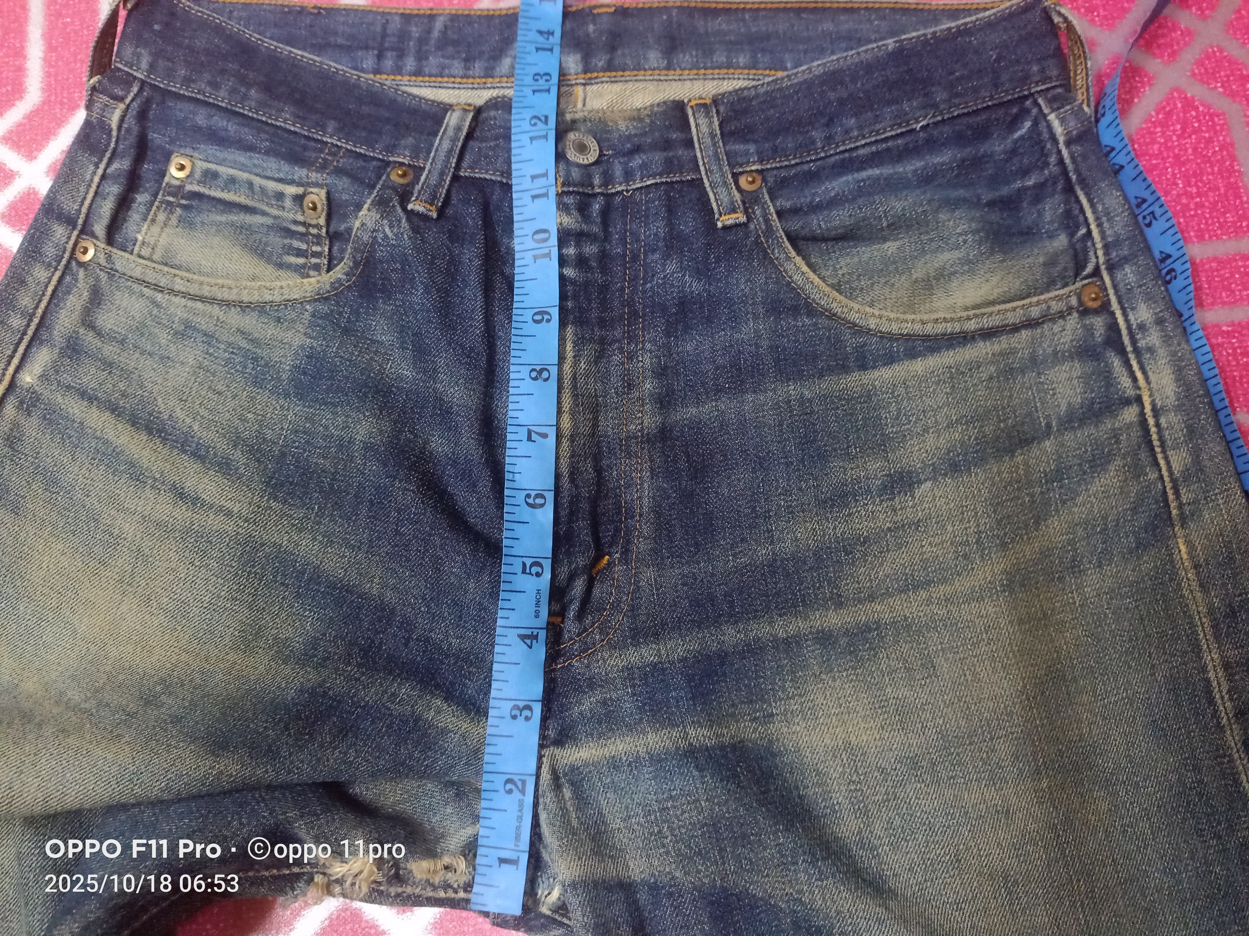 Levi's Vintage Clothing Levis Vintage 504 Z Red Selvedge Distressdenim Size US 32 / EU 48 - 20 Thumbnail