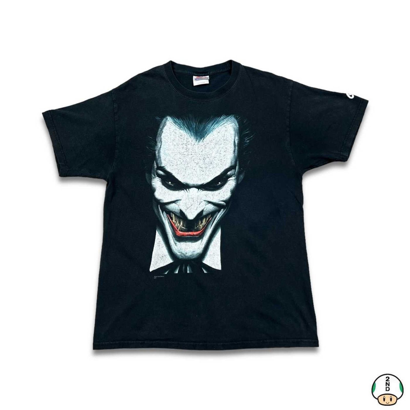 DC Comics × Vintage Vintage 2004 The Joker T Shirt Batman DC Full Print Tee Size US L / EU 52-54 / 3 - 1 Thumbnail