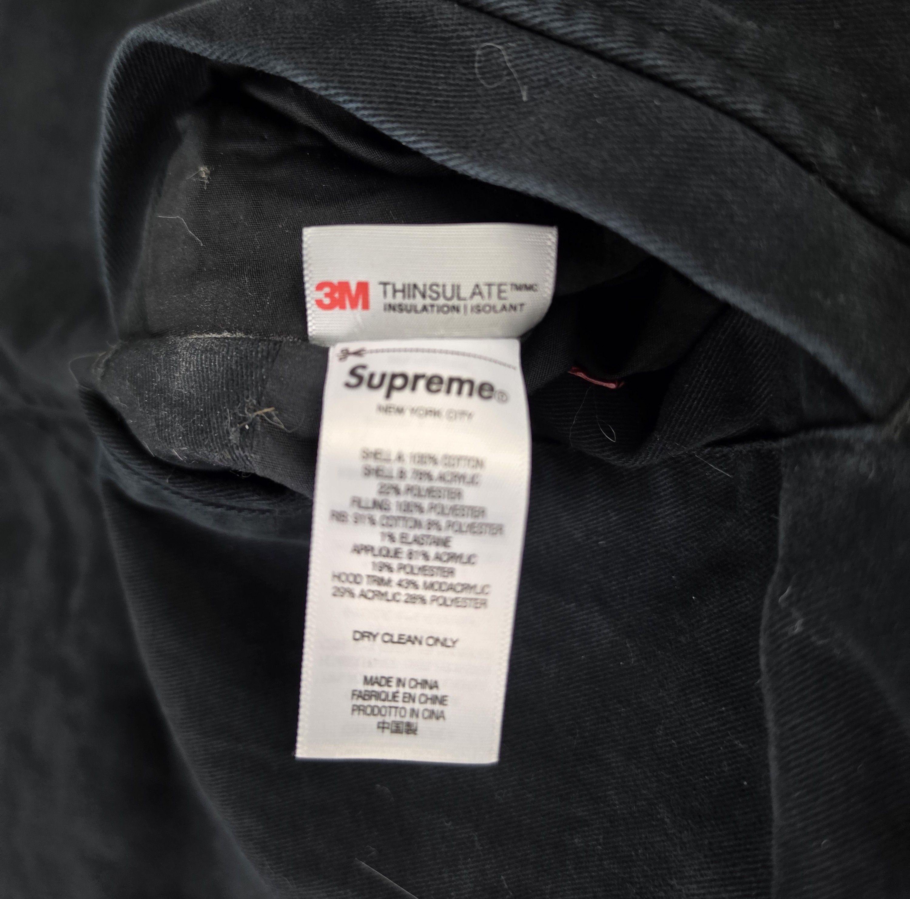Supreme Supreme Reversible Faux Fur Hooded Work Jacket 3M Thinsulate Size US XL / EU 56 / 4 - 7 Thumbnail