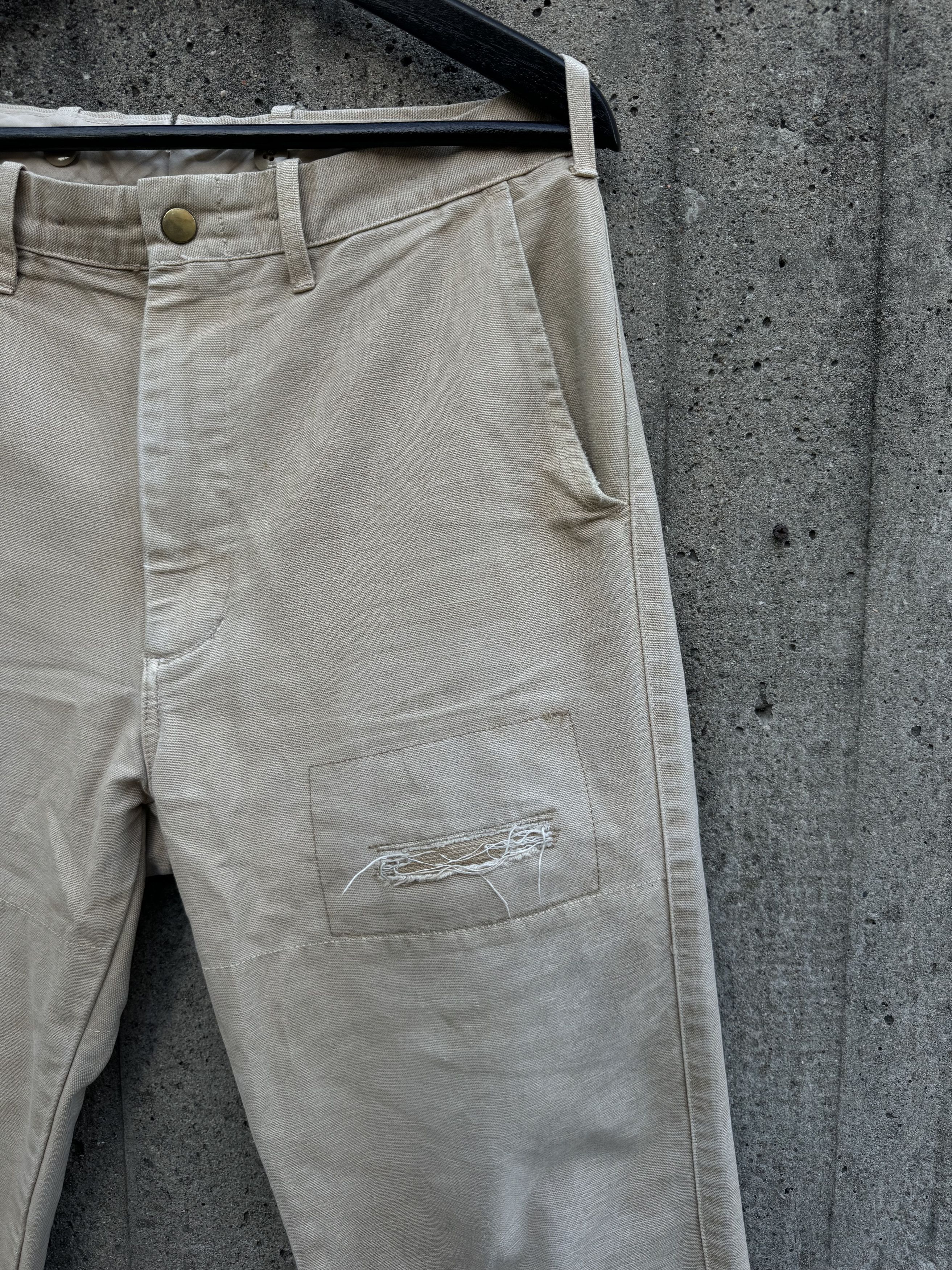 Unused Patched Distressed Workwear Pants Size US 30 / EU 46 - 2 Thumbnail