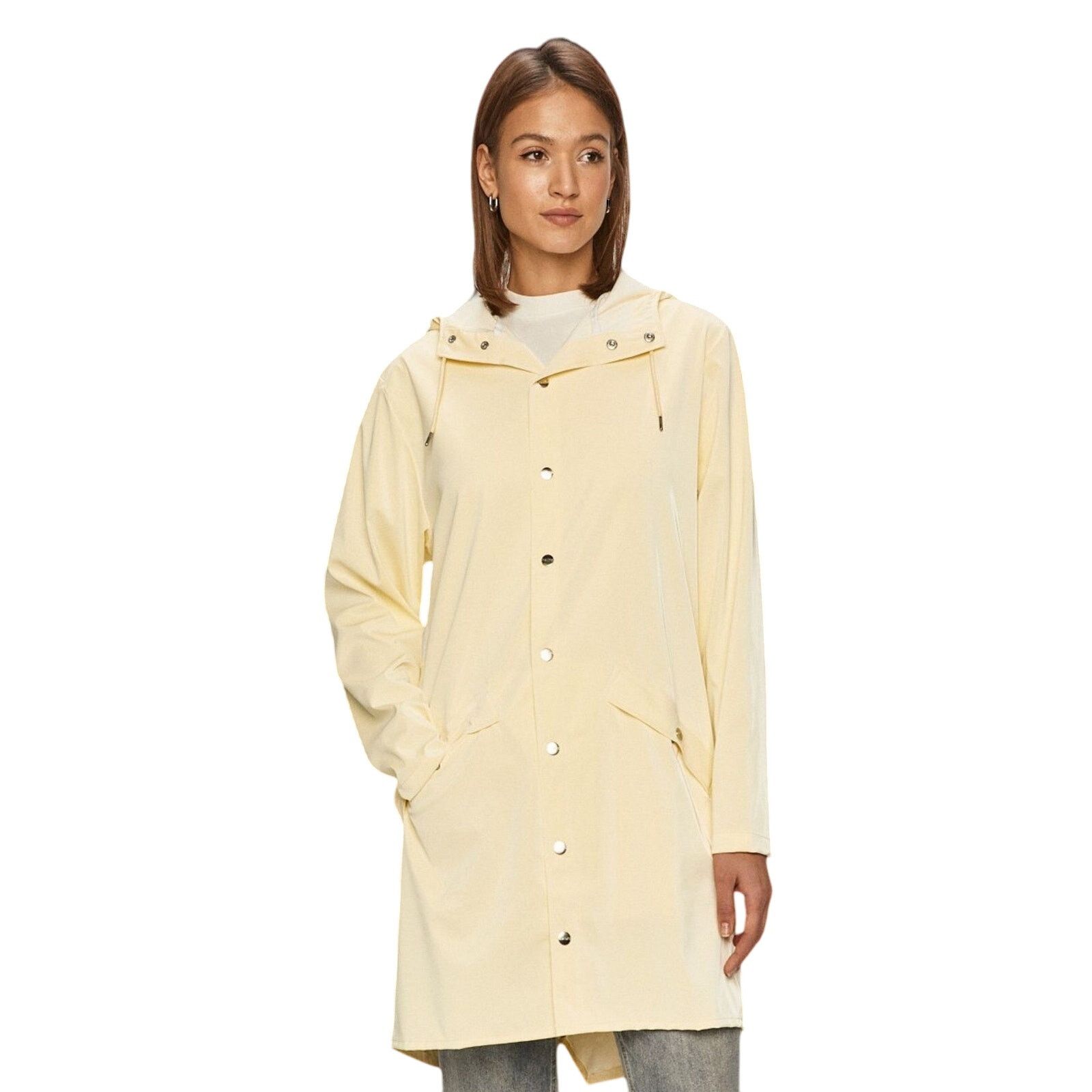 Rains Rains Waterproof Jacket, Straw Color, Size XL, NWT, Unisex Size XL / US 12-14 / IT 48-50 - 12 Thumbnail