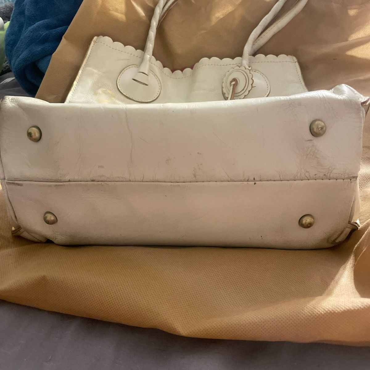 Patricia Nash White and gold patricia nash bag Size ONE SIZE - 3 Thumbnail