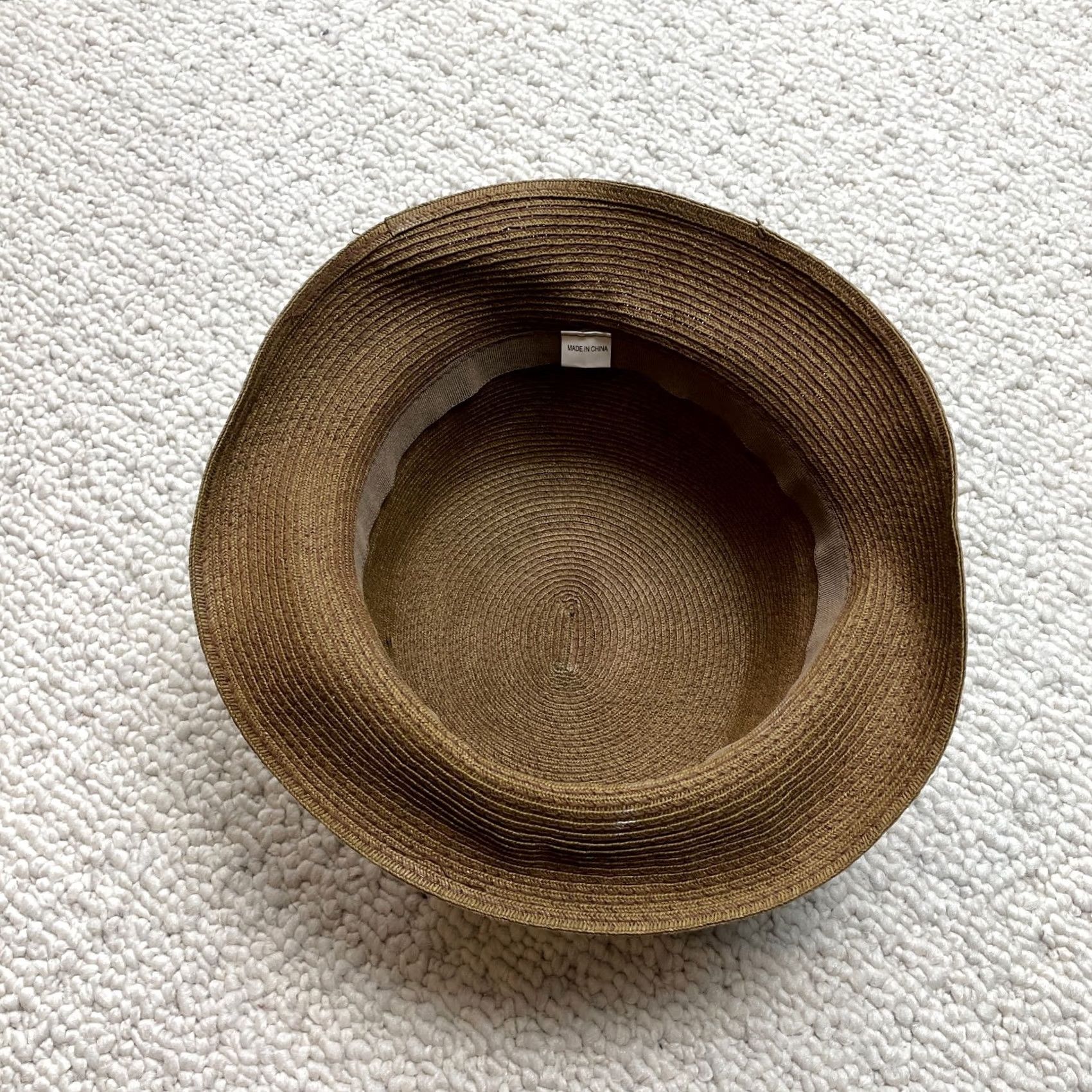 Vintage Unbranded Womens Cloche Hat Bow Brown Casual Straw Travel Sun Ladies Size ONE SIZE - 6 Thumbnail