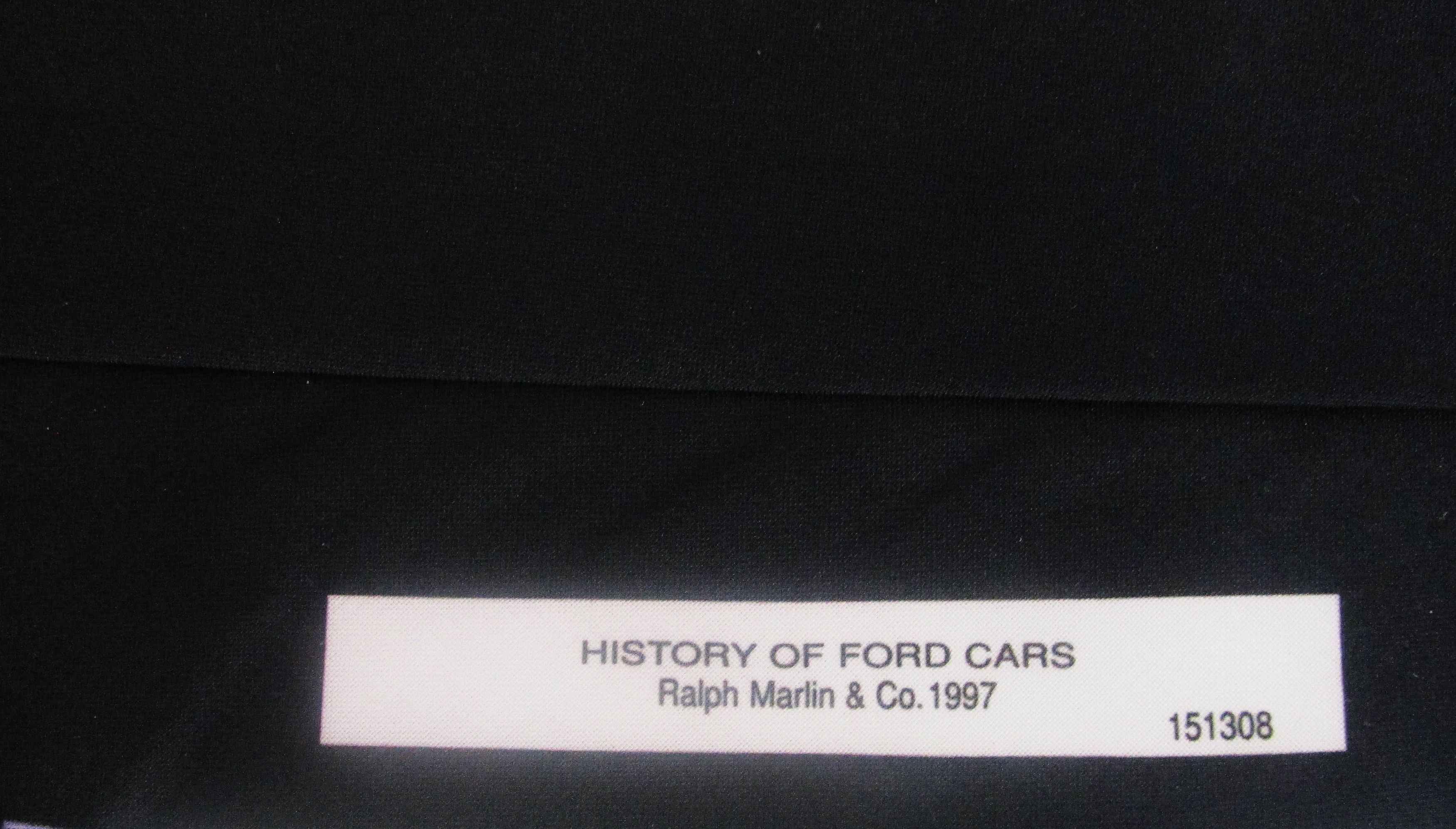 Other History of Ford Cars (NWOT) Men's Tie Vintage 1997 Size ONE SIZE - 4 Thumbnail