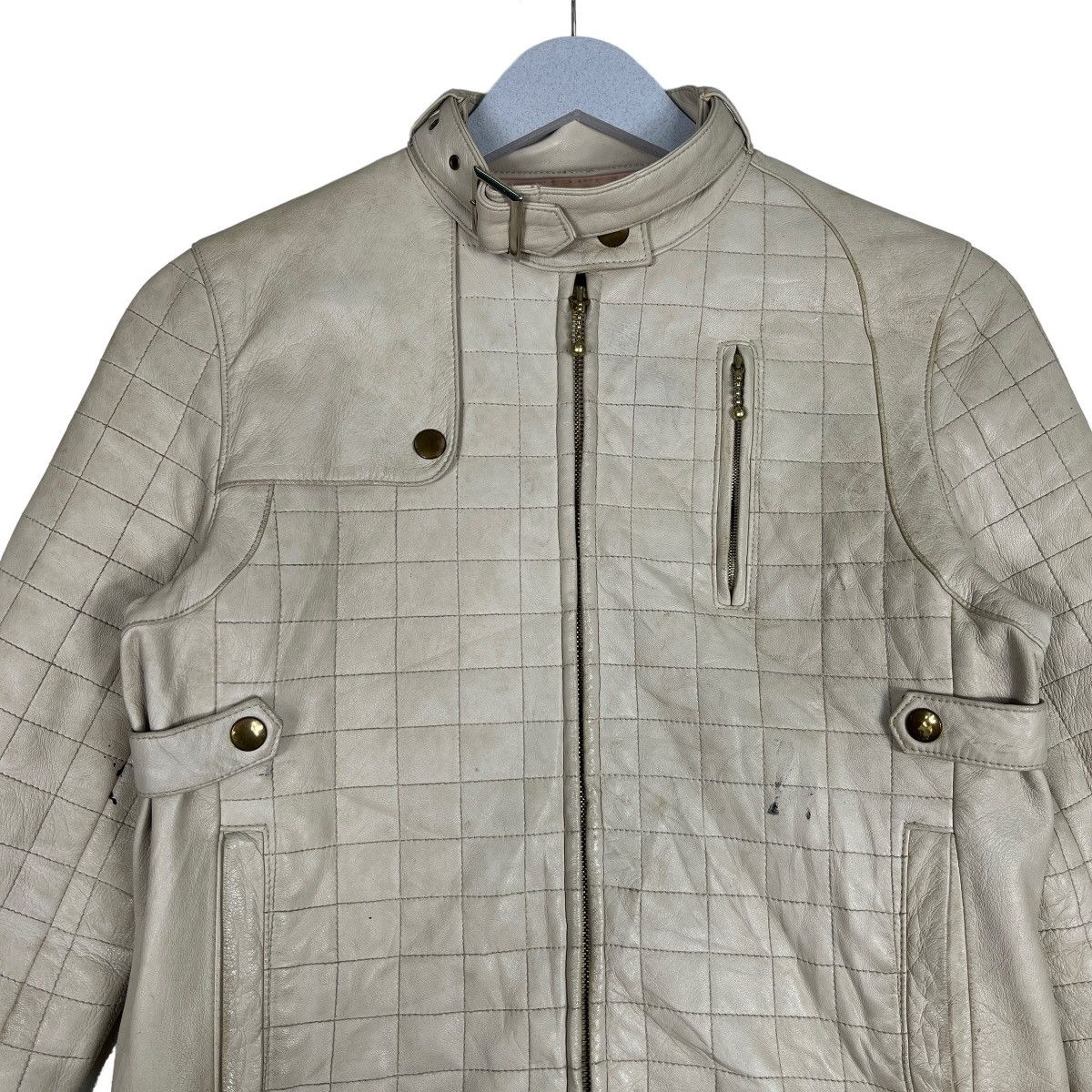 Japanese Brand 🔥 VIKII LEATHER JACKET Size US S / EU 44-46 / 1 - 3 Thumbnail