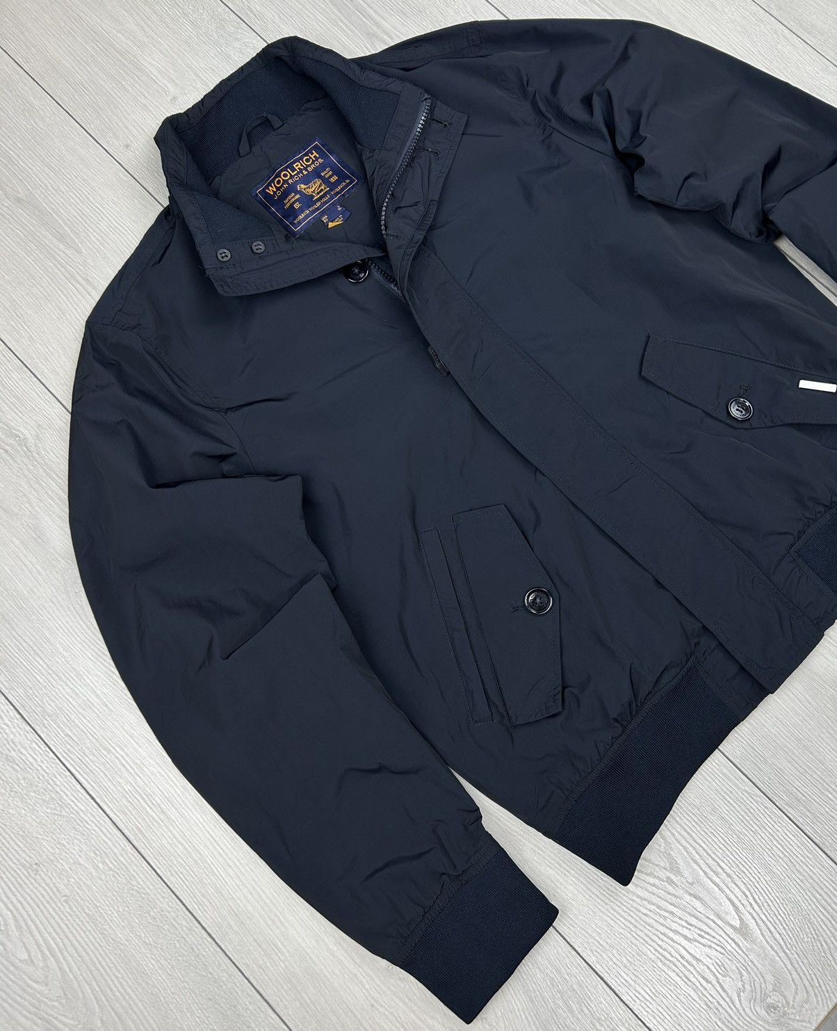 Woolrich Woolen Mills Woolrich Light Jacket Size XL Navy Size US XL / EU 56 / 4 - 3 Thumbnail