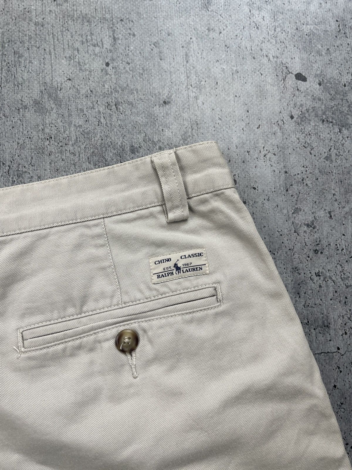 Polo Ralph Lauren × Vintage Vintage 90s Polo Ralph Lauren Chino Shorts/ Made In USA/ 34W Size US 34 / EU 50 - 3 Thumbnail