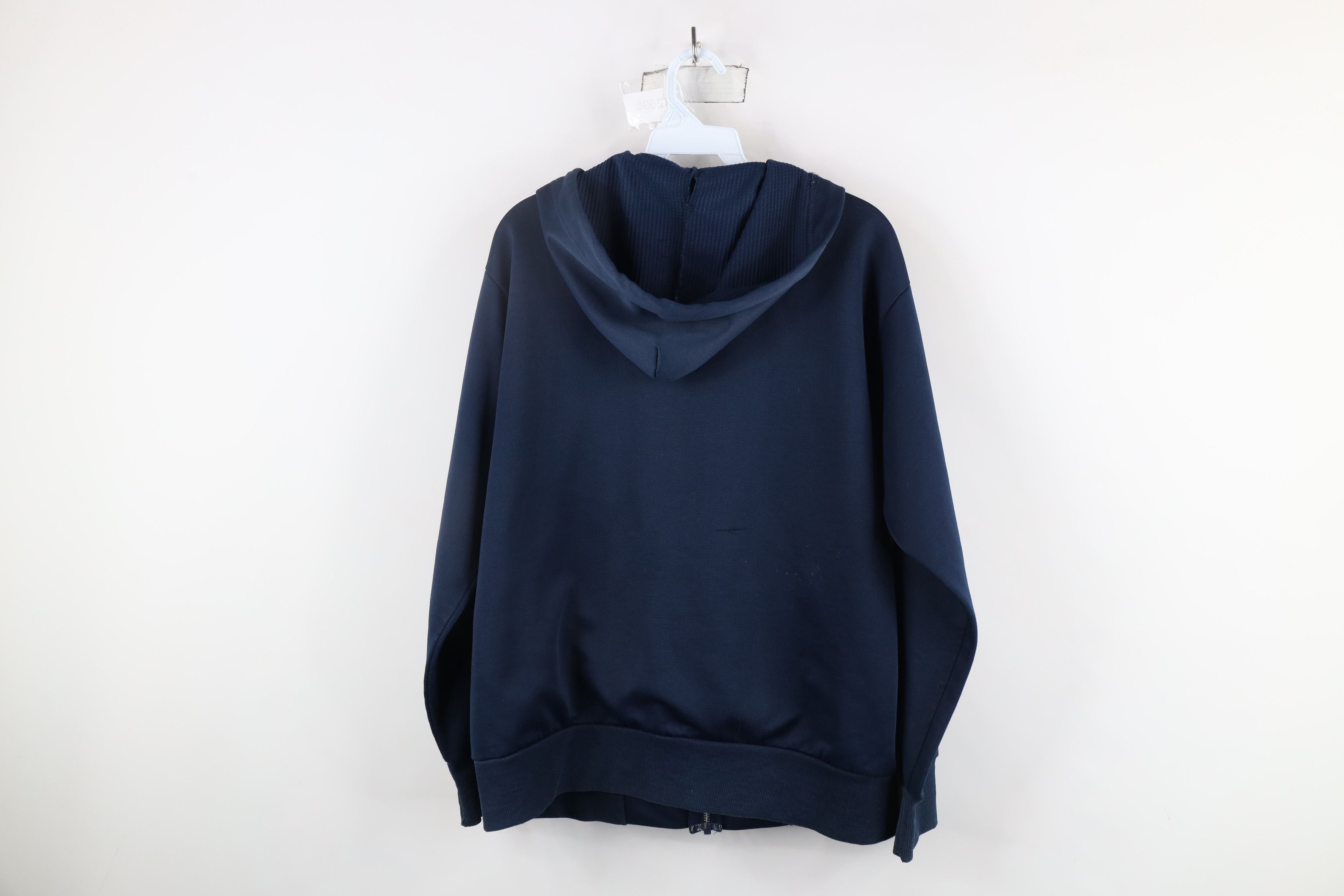 Vintage Vintage 80s 90s Streetwear Thermal Lined Full Zip Hoodie USA Size L / US 10 / IT 46 - 12 Thumbnail
