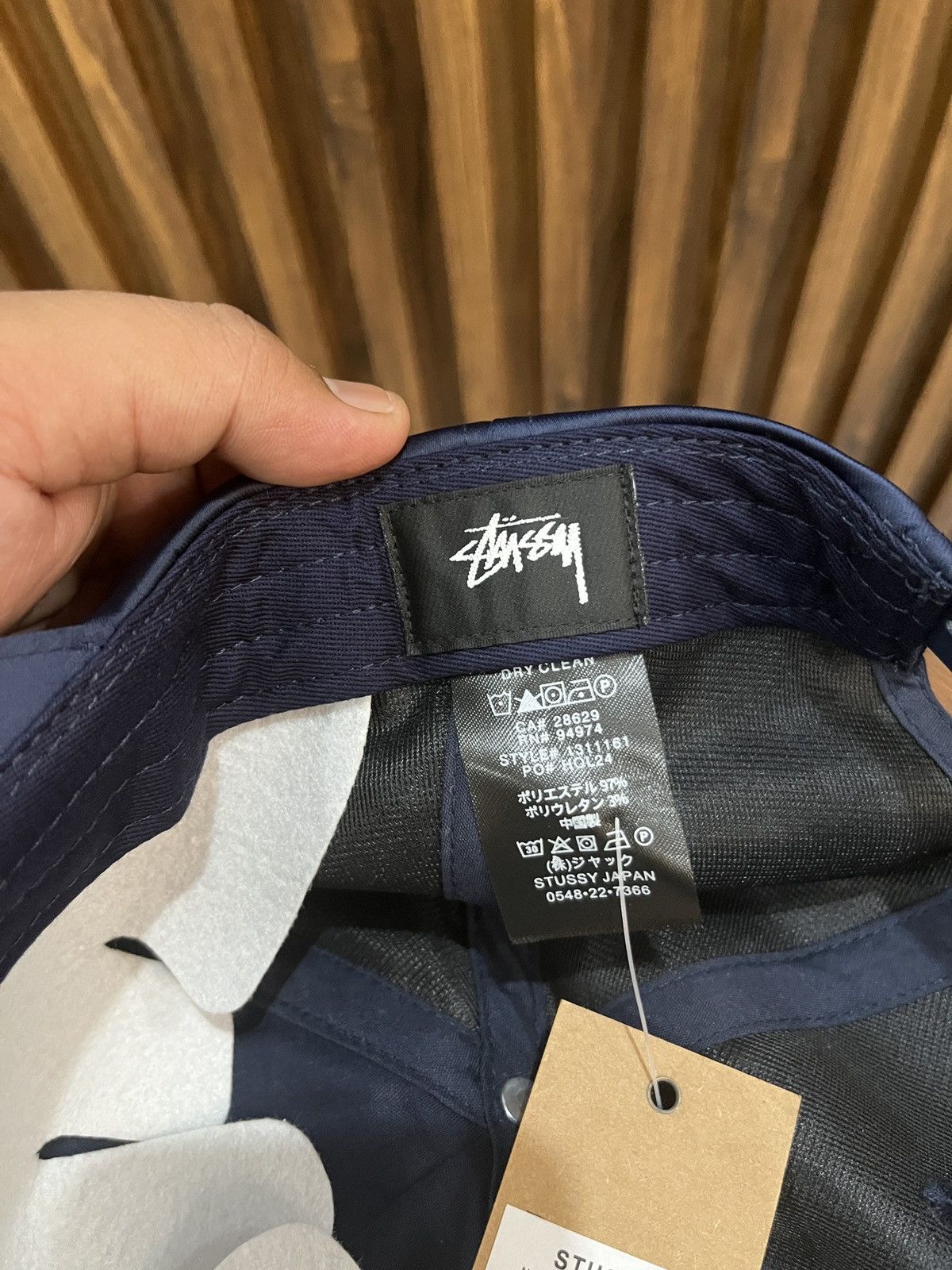 Stussy Cap Stussy Md Burly Threads Size ONE SIZE - 6 Thumbnail
