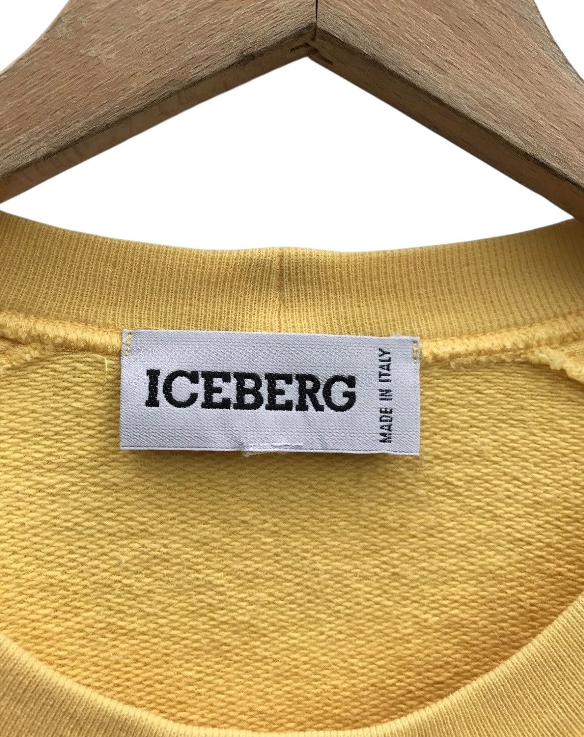 Iceberg Iceberg Sweatshirt Embroidery Made in Italy Sweater Size US M / EU 48-50 / 2 - 2 Thumbnail