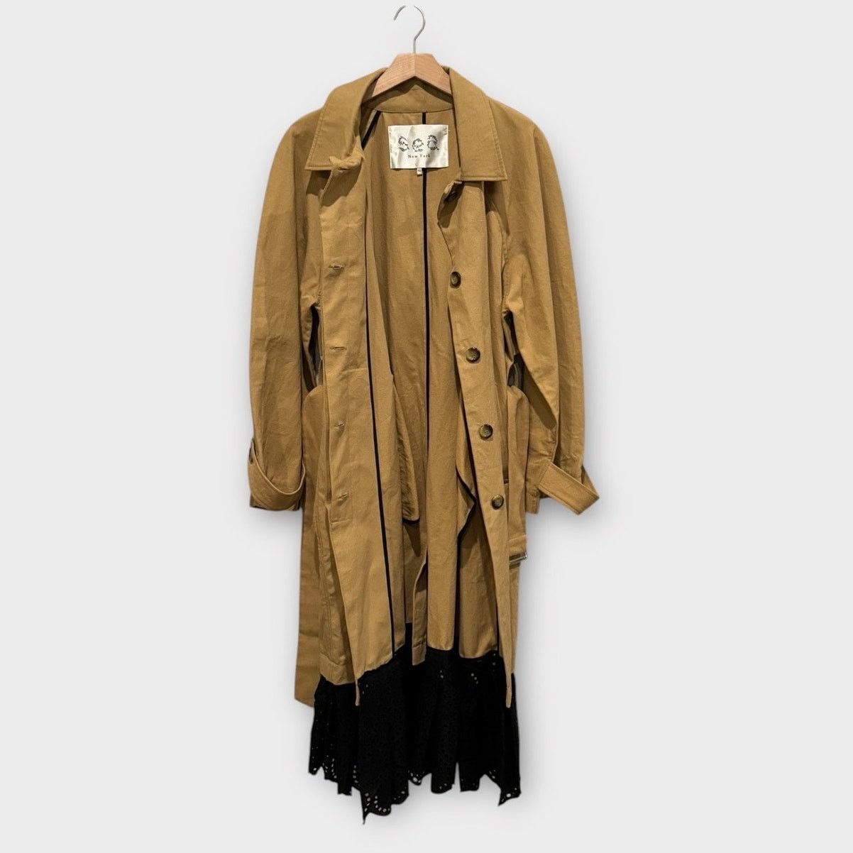 Sea New York Sea NY Maeve Eyelet Long Sleeve Trench Coat Size XL Size XL / US 12-14 / IT 48-50 - 9 Thumbnail