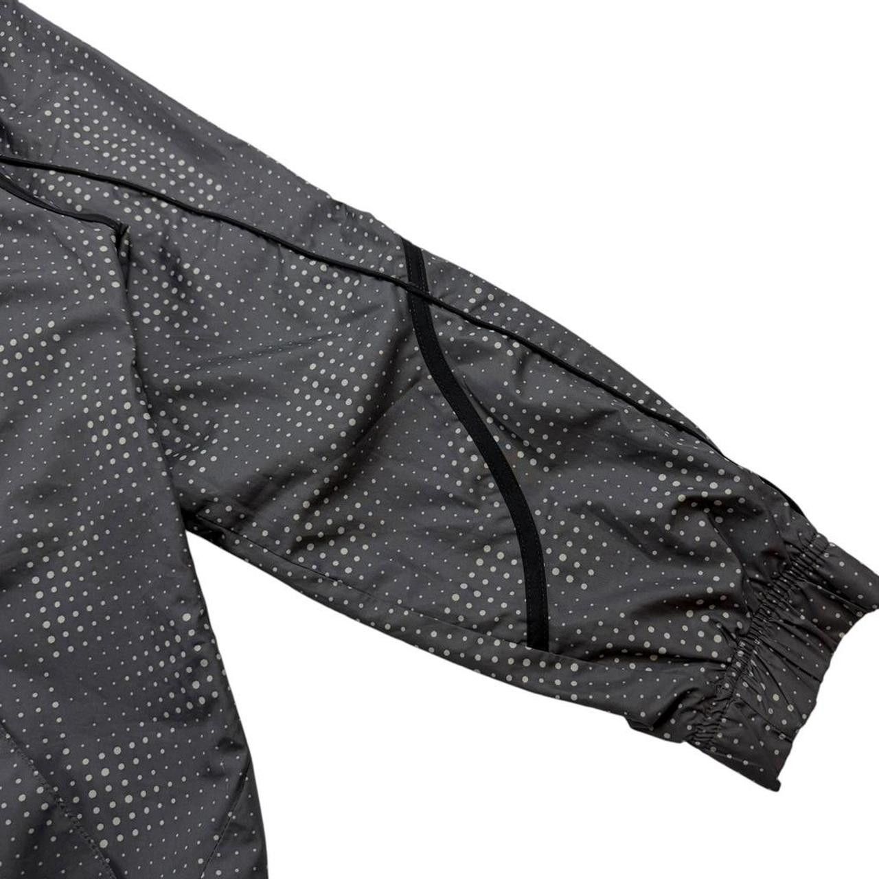 Nike Vintage 2000s Nike Zip Up Track Jacket Grid Design - Small Size US S / EU 44-46 / 1 - 4 Thumbnail