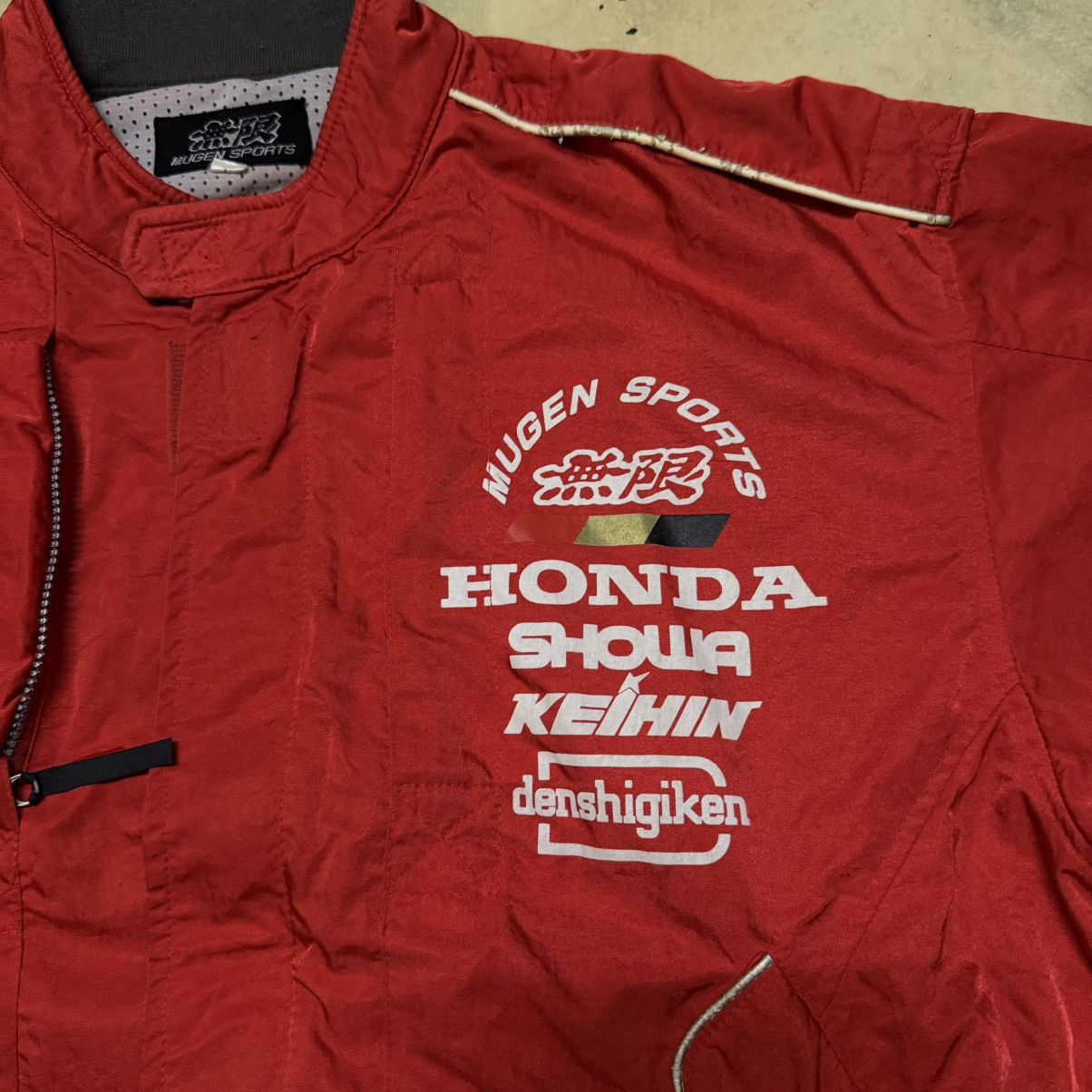 Honda Vintage Honda Racing Mugen Sports Big Logo Jacket Size US L / EU 52-54 / 3 - 3 Thumbnail