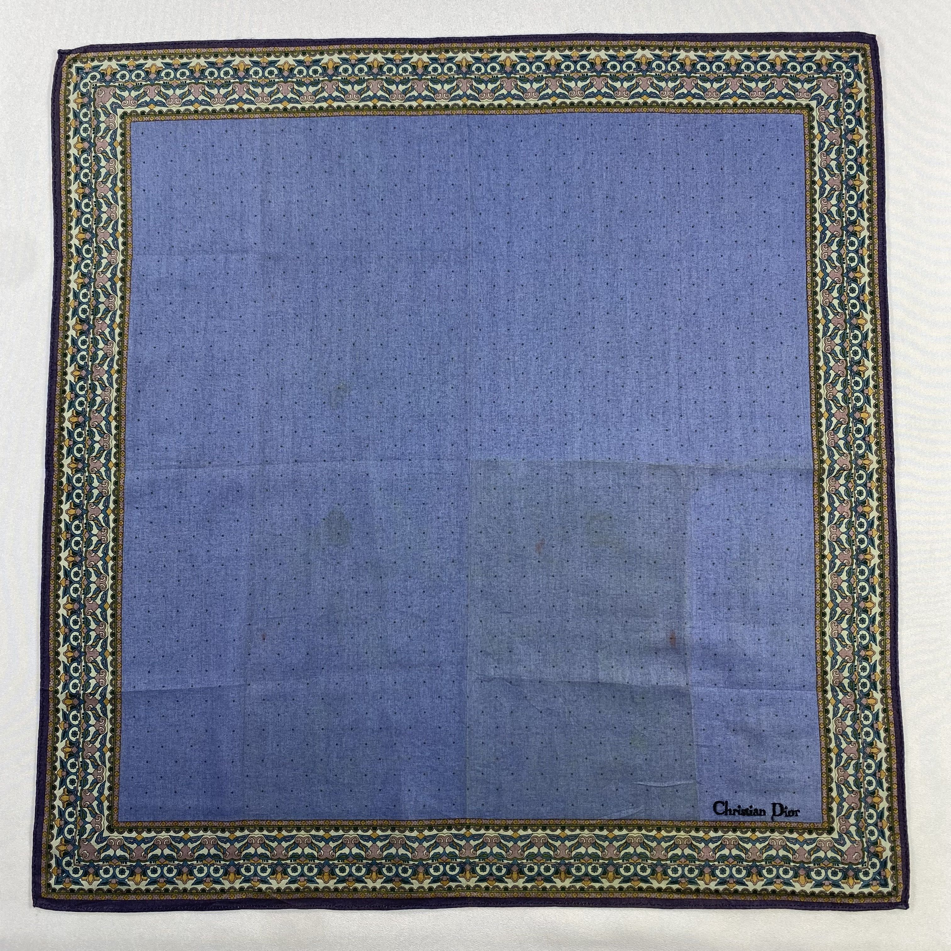 Vintage Christian Dior Monsieur Handkerchief / Neckerchief-P1050 Size ONE SIZE - 1 Thumbnail