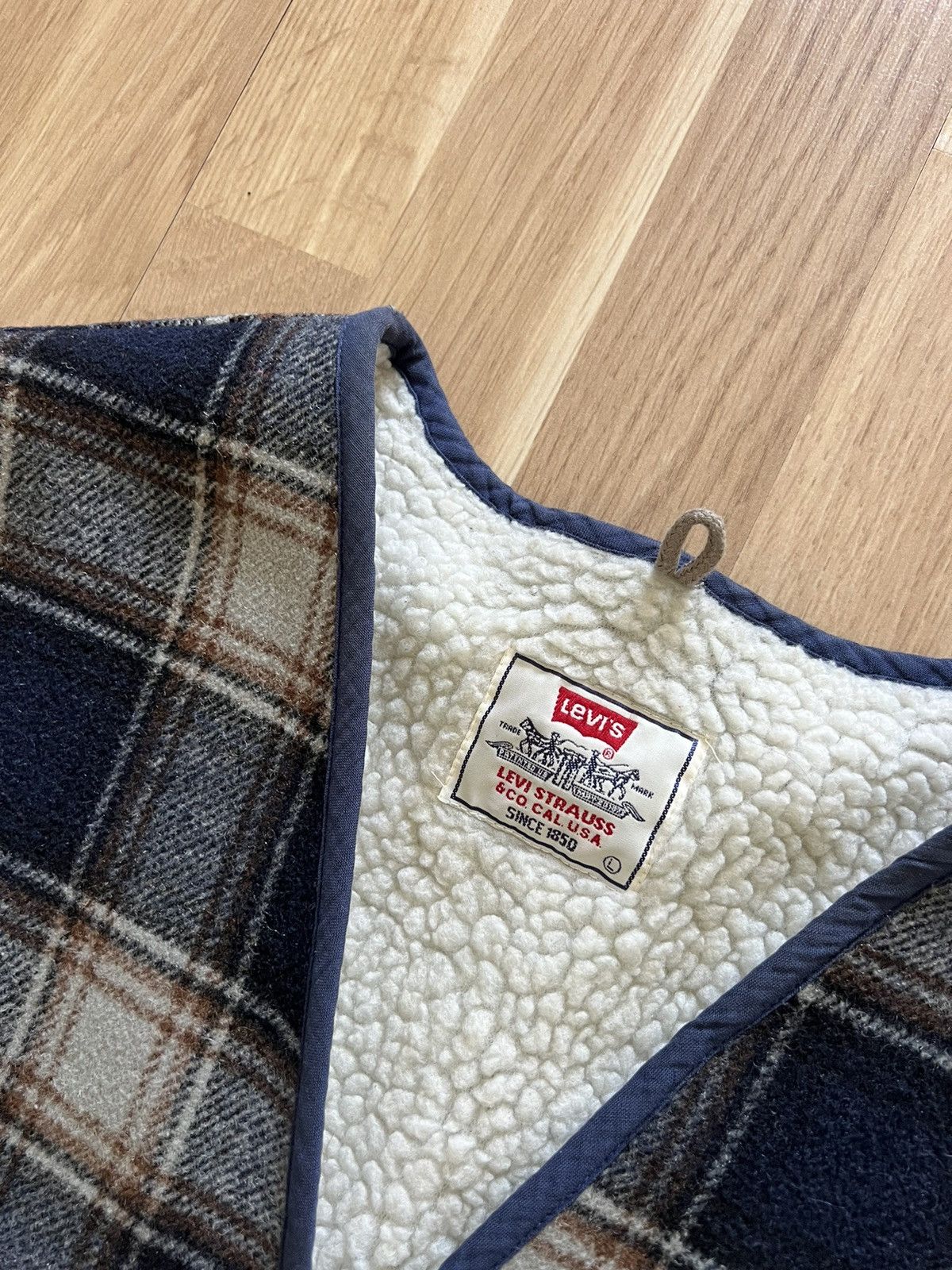 Levi's × Levi's Vintage Clothing × Vintage Vintage Levi’s archive vest 70s wool Size US L / EU 52-54 / 3 - 4 Thumbnail