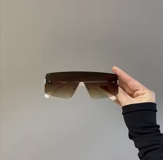 Electric Visual × Vintage Vintage rimless sunglasses Size ONE SIZE - 1 Thumbnail