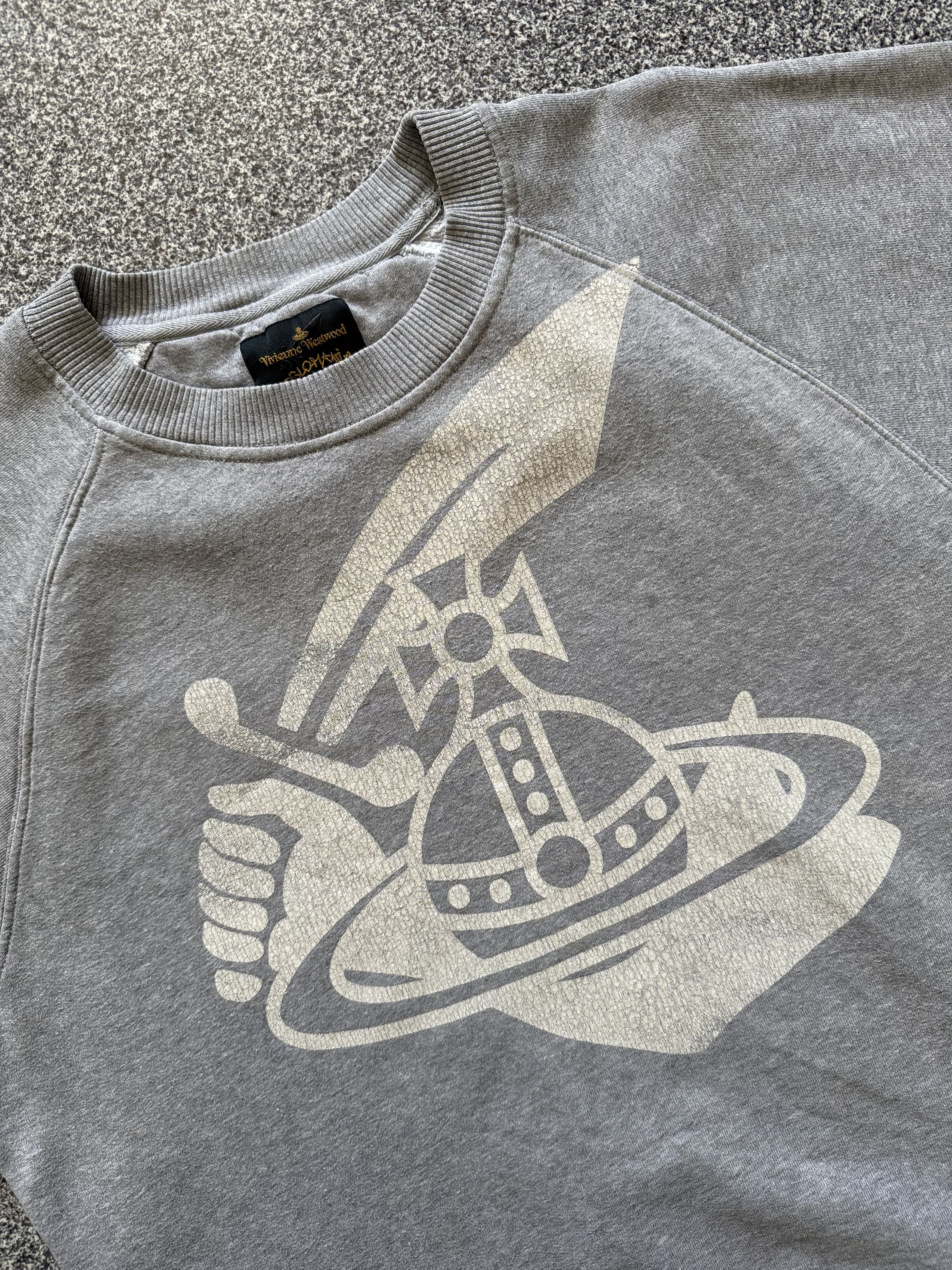 Japanese Brand Vivienne Westwood anglomania big logo sweatshirt Size US L / EU 52-54 / 3 - 5 Thumbnail