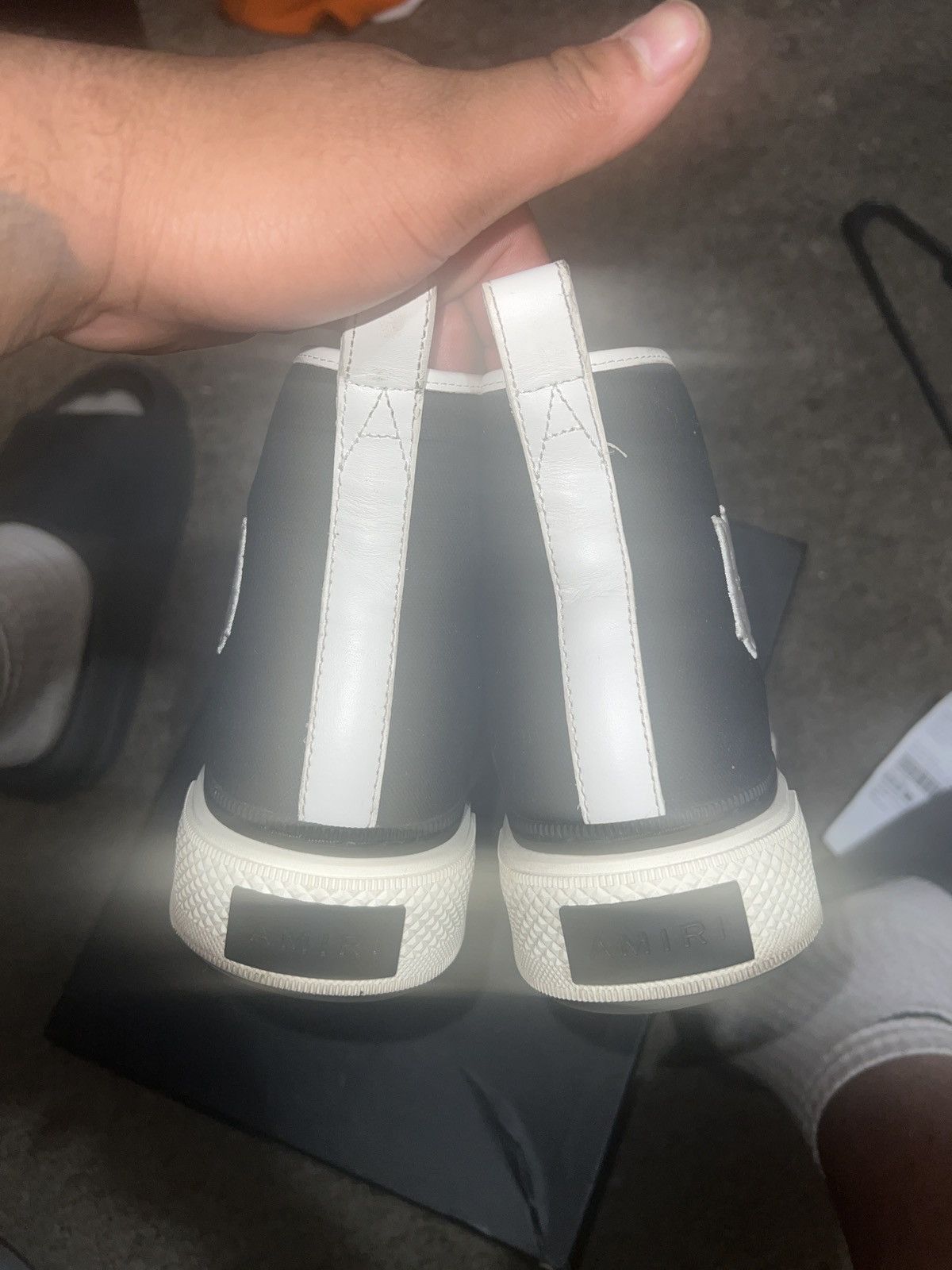 Amiri Amiri court high Size US 12 / EU 45 - 3 Thumbnail