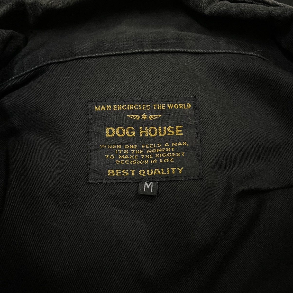 Japanese Brand Vintage Dog House M65 Jacket Hidden Hoodie Size US L / EU 52-54 / 3 - 6 Thumbnail