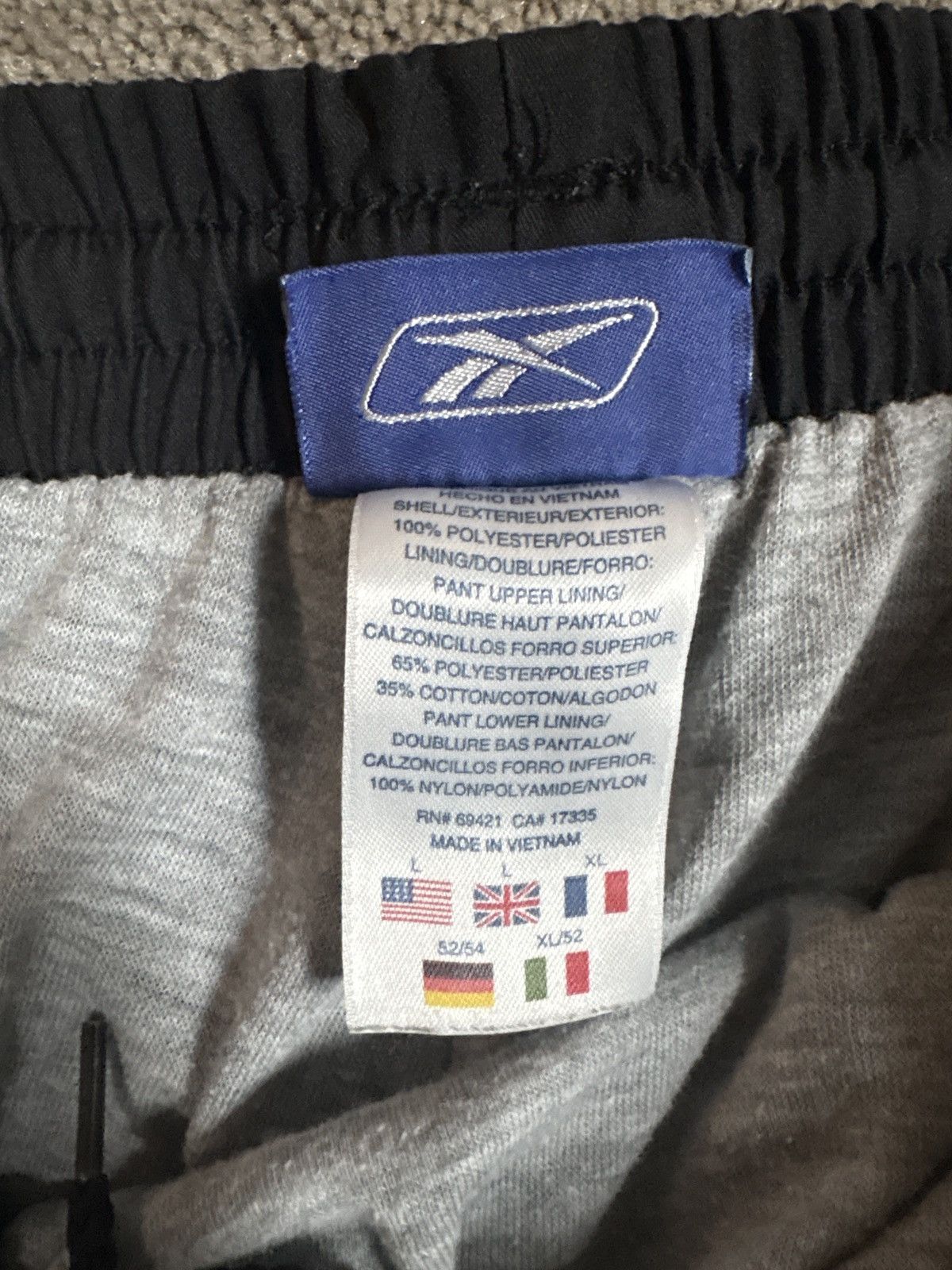 Reebok Black Reebok Track Pants Size US 32 / EU 48 - 3 Thumbnail