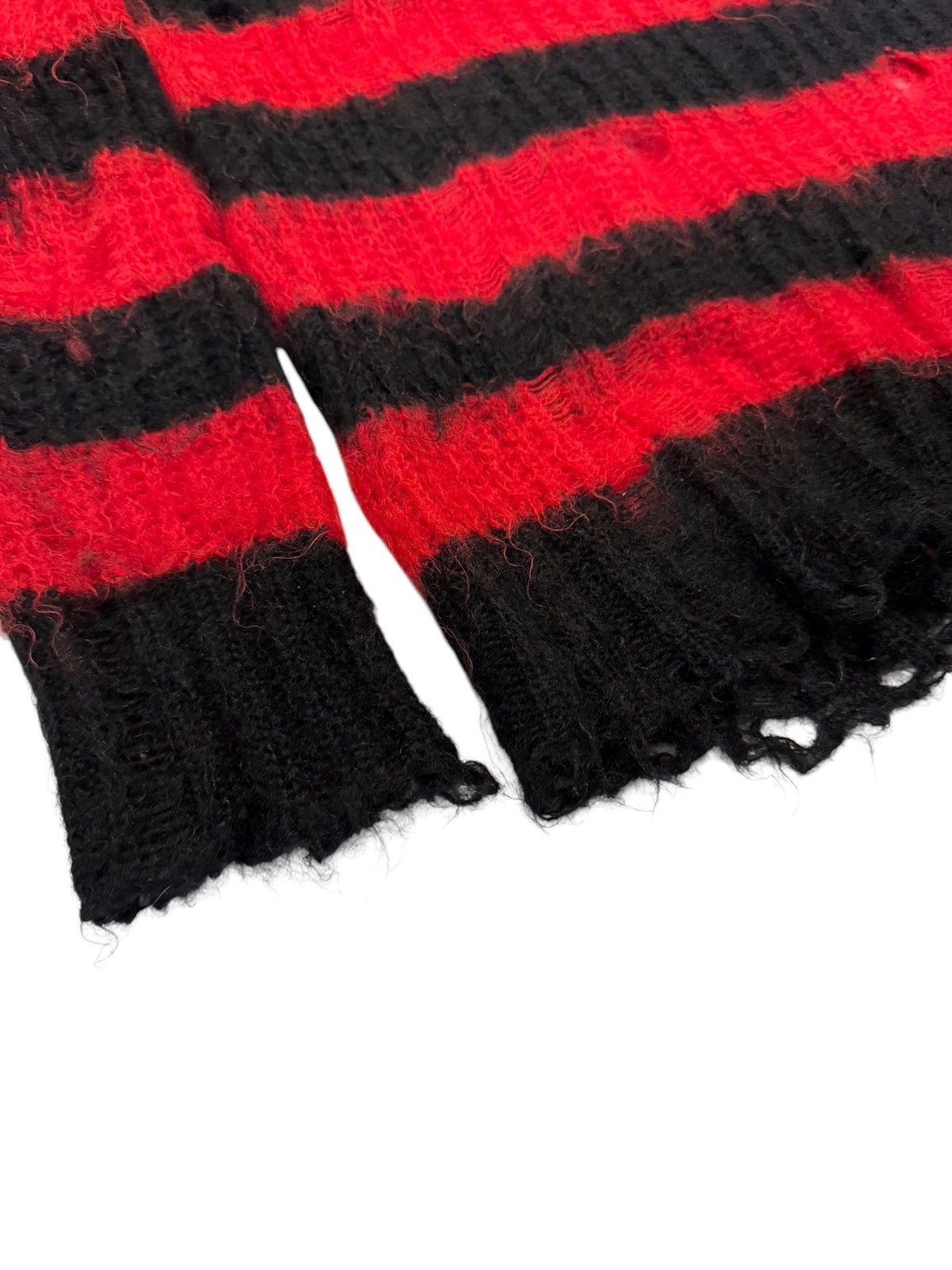 Junya Watanabe 2014 Runway Punk Grunge Mohair Sweater Size US M / EU 48-50 / 2 - 7 Thumbnail