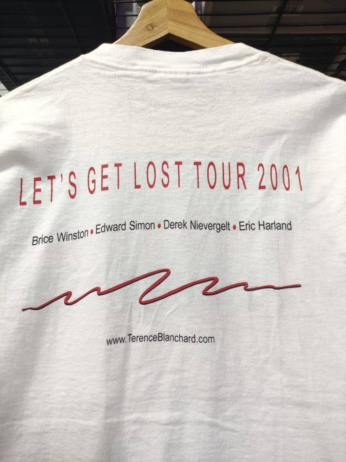 Band Tees Vtg 00's Terence Blanchard " Let's Get Lost " Album Promo Size US L / EU 52-54 / 3 - 10 Thumbnail