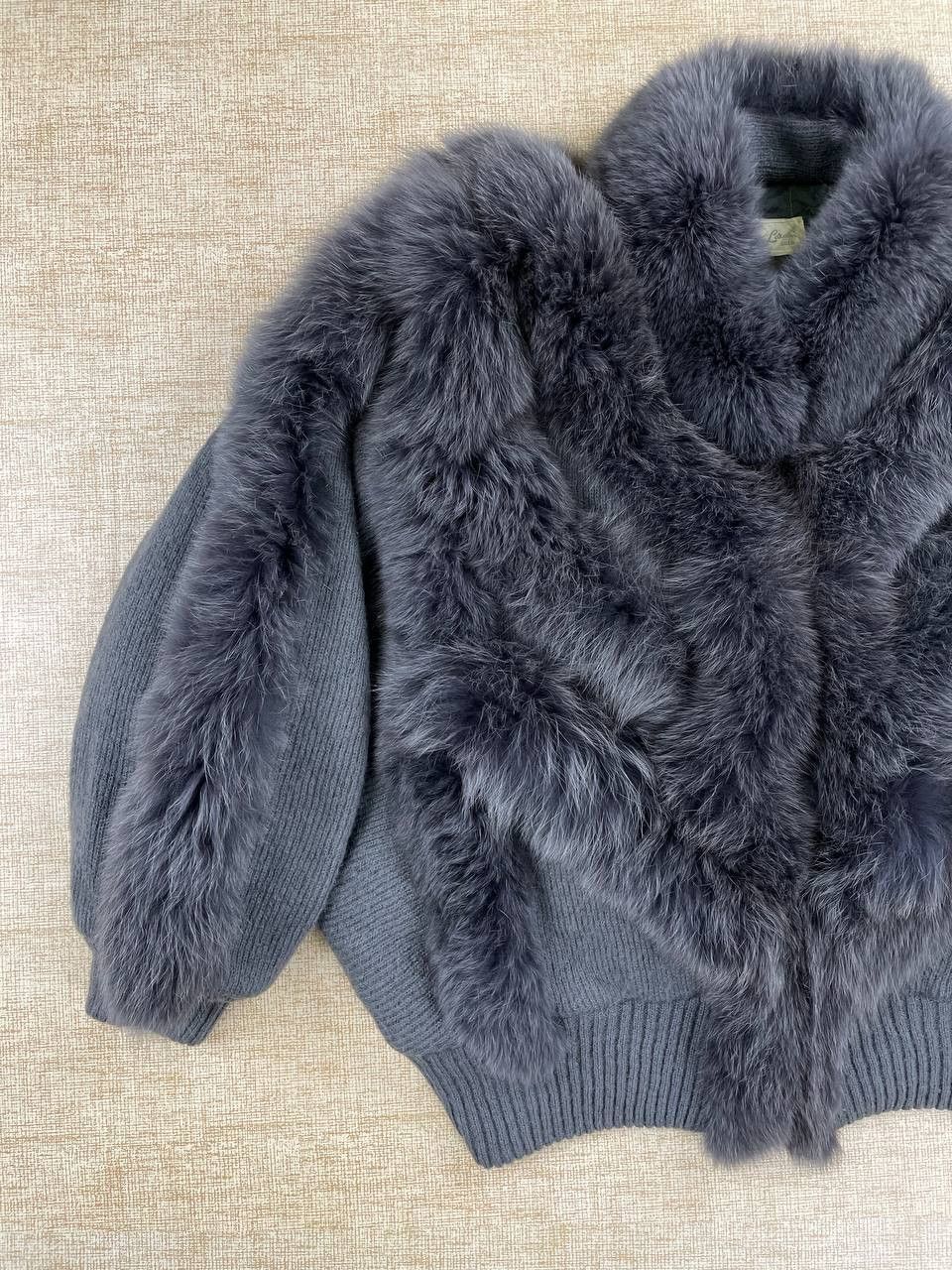 Beauty Beast × Japanese Brand × Vintage Vintage JULIE LATOUR Woolen Trading Company Real Fur Knit Size M / US 6-8 / IT 42-44 - 3 Thumbnail