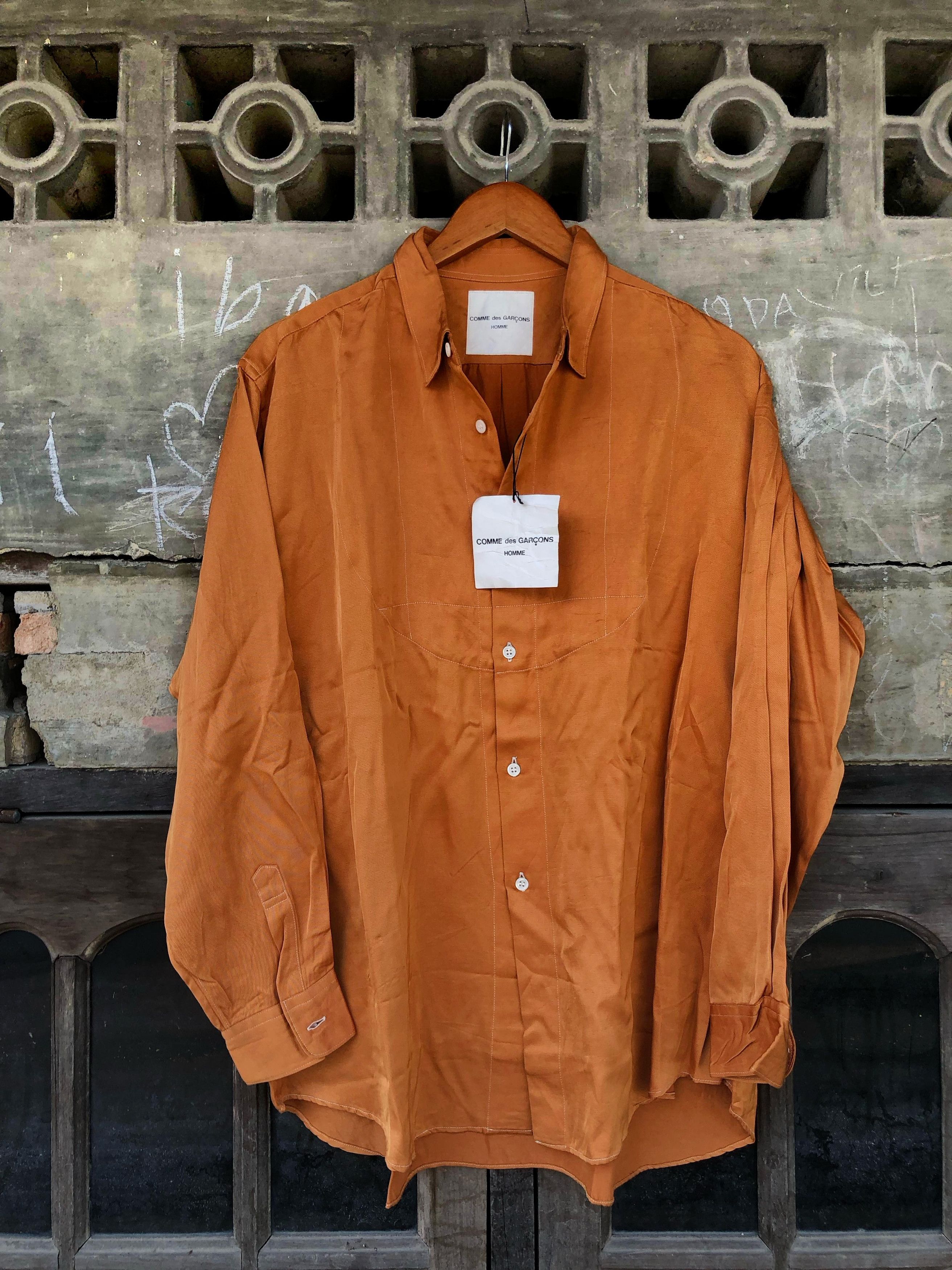 Comme des Garcons Archival Comme des Garcons homme Rayon shirt Size US L / EU 52-54 / 3 - 2 Thumbnail