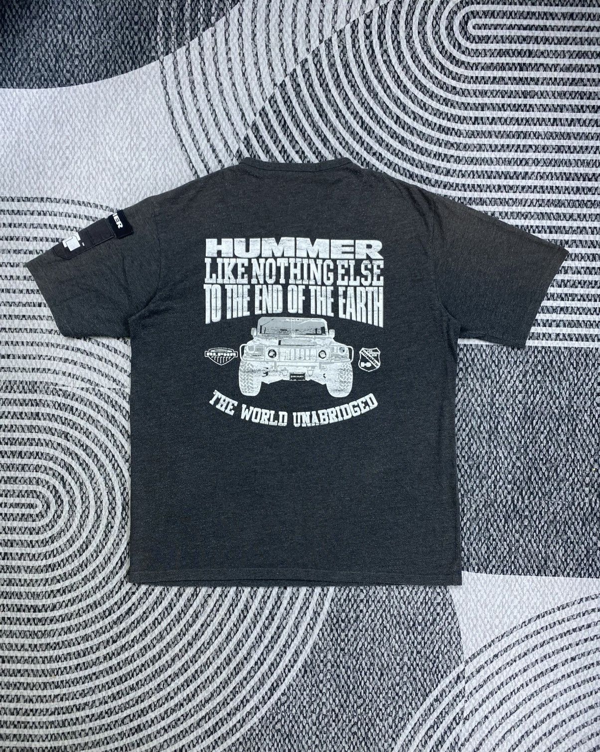 Other Vintage Hummer Motorsport Back Hit Embroidered T-Shirt Size US XL / EU 56 / 4 - 1 Thumbnail