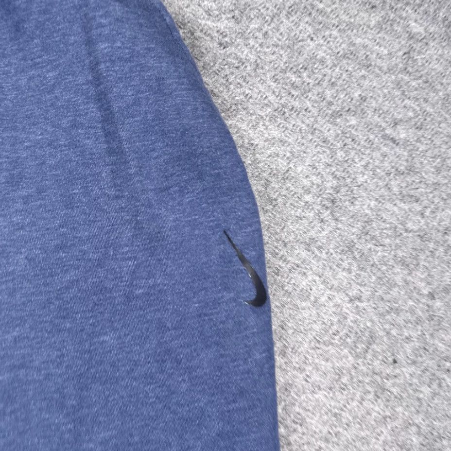 Nike Dri-FIT Yoga Pants Mens XL Heather Blue Jogger Tapered CU6782-410 Ready for Gym & Training