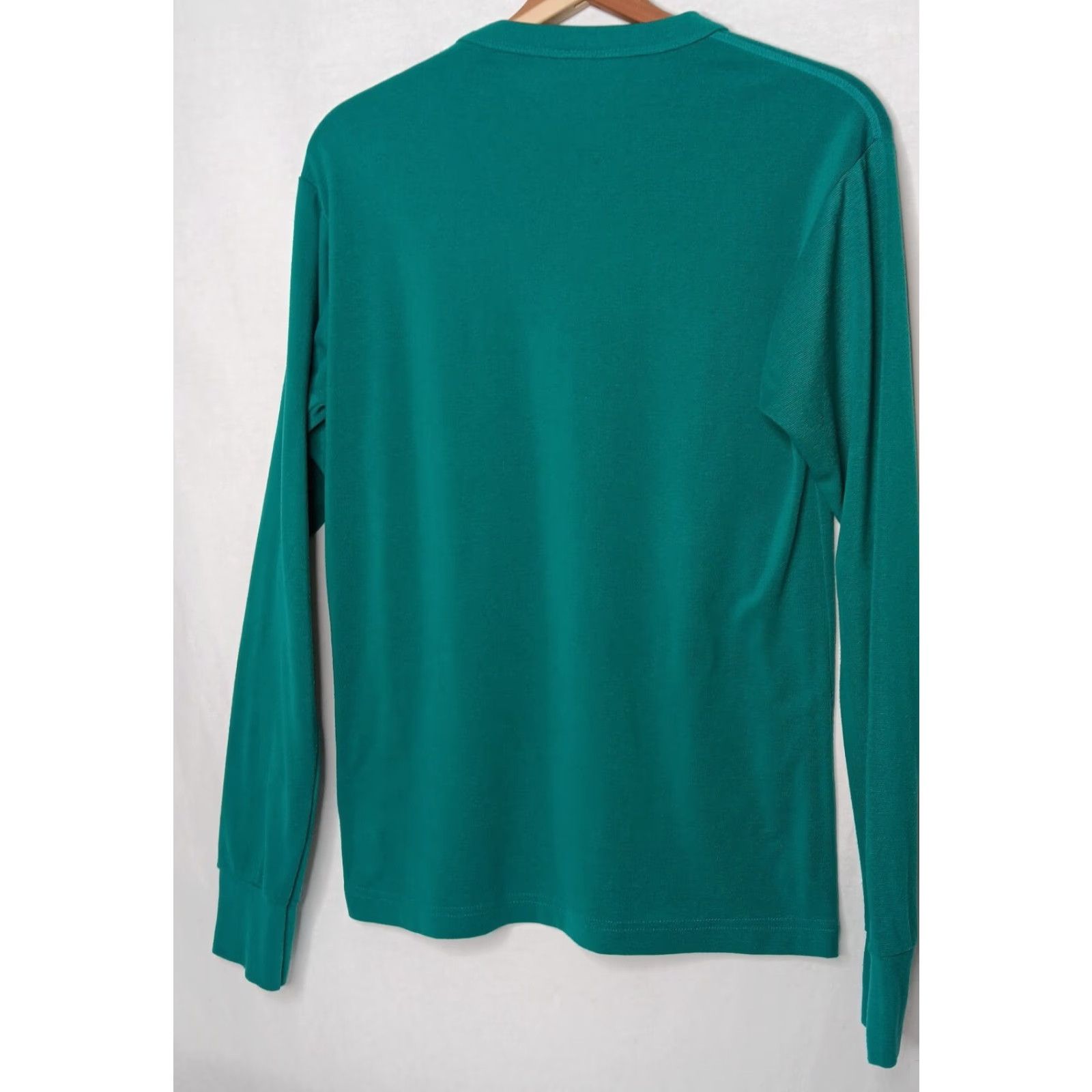 Vintage VINTAGE L.L. Bean Baselayer Shirt Men Large Green Long Sleeve Polyester Lycra USA Size US L / EU 52-54 / 3 - 3 Thumbnail