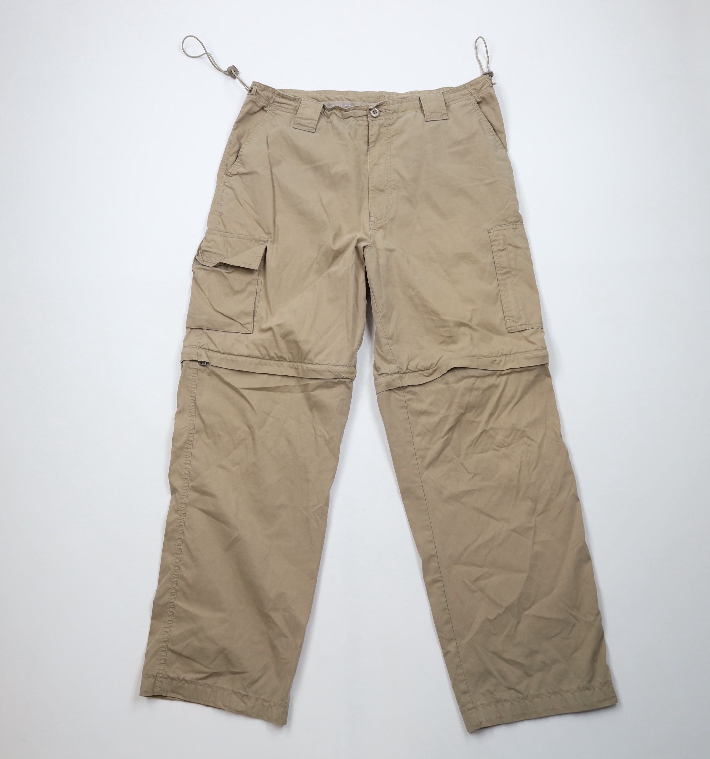 Vintage Vintage 90s Streetwear Convertible Wide Leg Cargo Pants Size US 36 / EU 52 - 1 Thumbnail