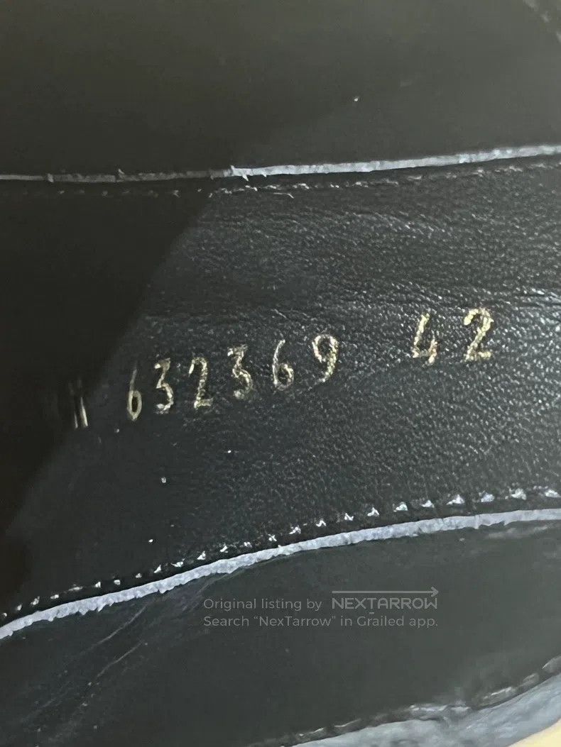 Saint Laurent Paris Carved Floral Chelsea Boots