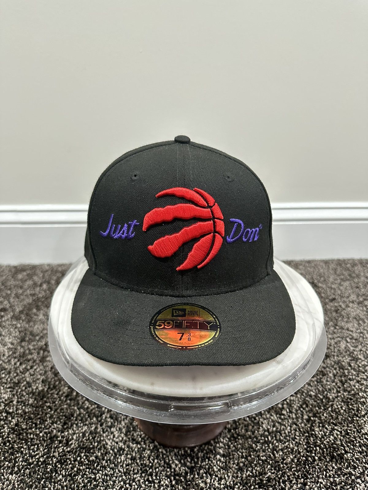 Just Don Just Don x New Era NBA Toronto Raptors Black Fitted Hat Size ONE SIZE - 6 Thumbnail