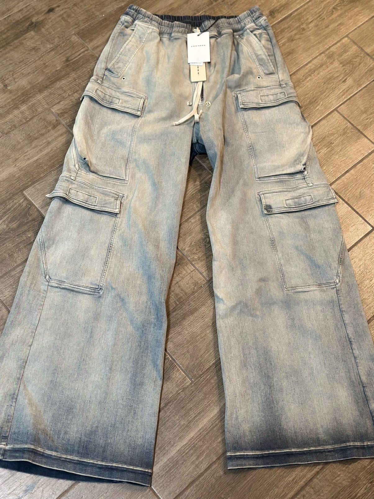 Rick Owens × Rick Owens Drkshdw Rick Owens Bela Cargo Pants size large Size US 36 / EU 52 - 1 Thumbnail