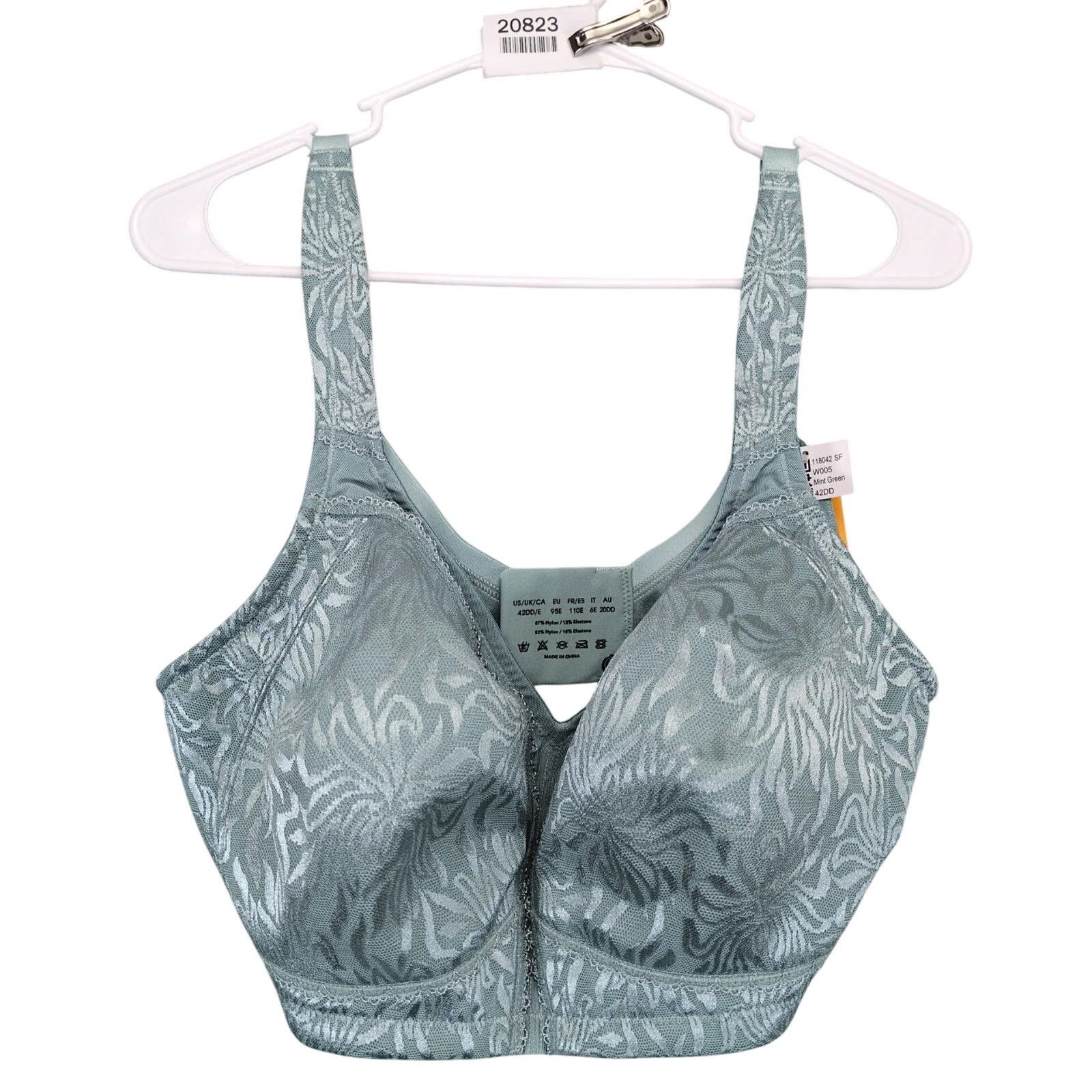 Other NWT WingsLove Full Coverage Wireless Minimizer Bra 42DD Size ONE SIZE - 2 Thumbnail
