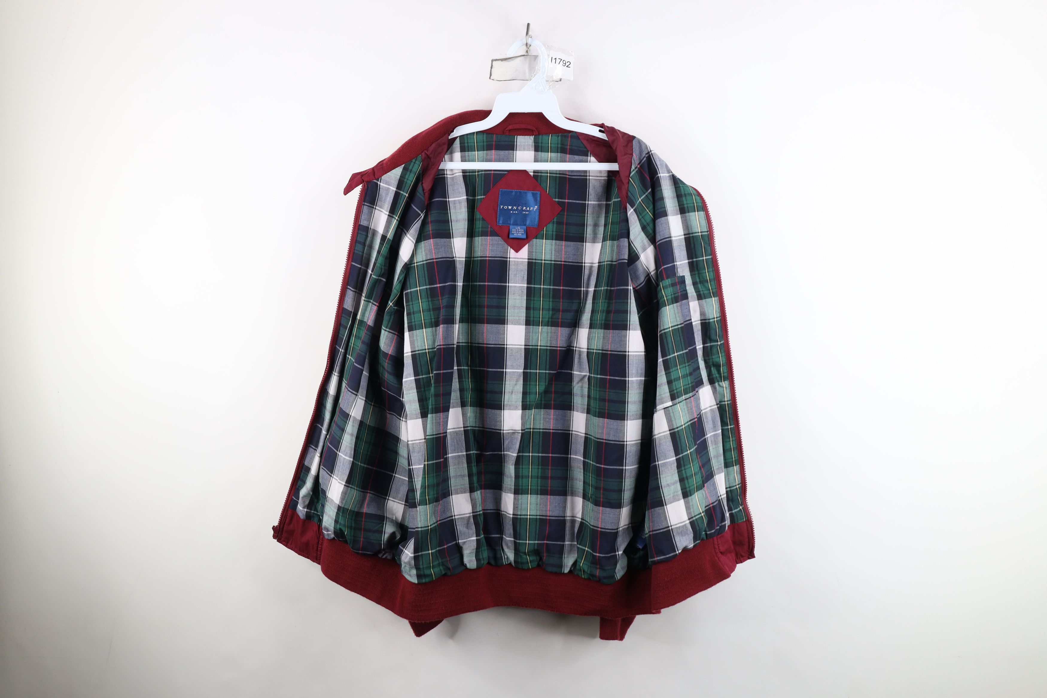 Vintage Vintage 90s Streetwear Lined Cafe Racer Bomber Jacket Red Size US L / EU 52-54 / 3 - 10 Thumbnail