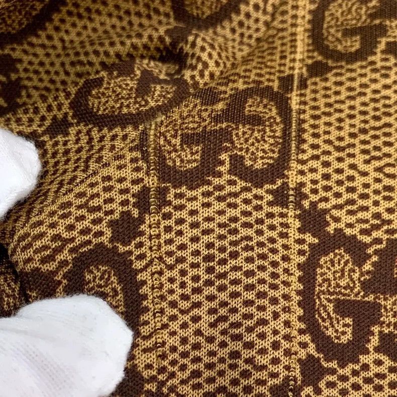 Gucci Gucci Size M Brown logo double G full print drawstring cas Size US 30 / EU 46 - 8 Thumbnail