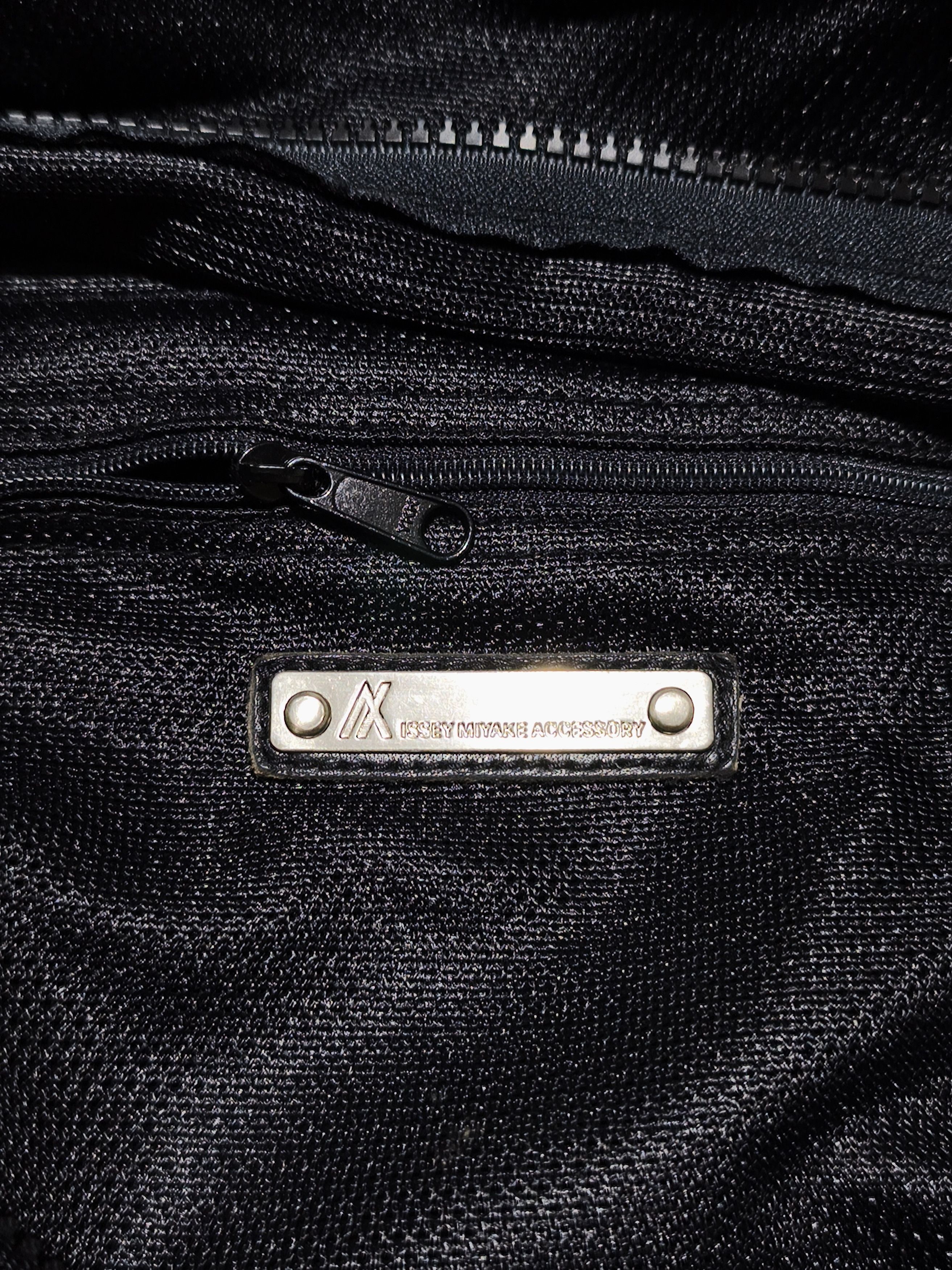 Issey Miyake Vintage Issey Miyake Perforated Dot Pattern Leather Bag Size ONE SIZE - 9 Thumbnail