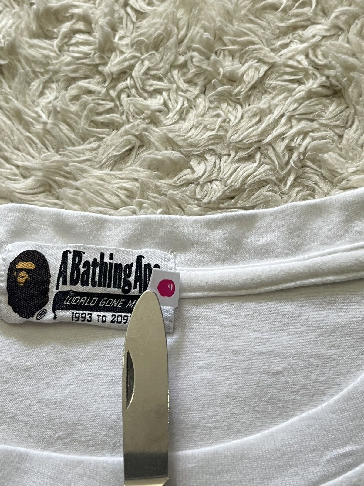 Bape × Nigo SAMPLE PRODUCT💥 bathing ape crop top mesh sleeve Size S / US 4 / IT 40 - 4 Thumbnail