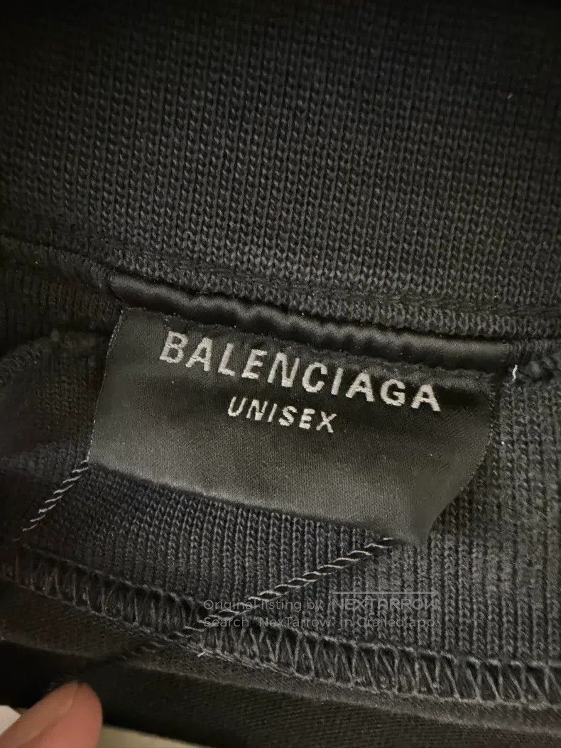 Balenciaga Balenciaga Black Diamond Aged Logo Short Sleeve Size US S / EU 44-46 / 1 - 3 Thumbnail