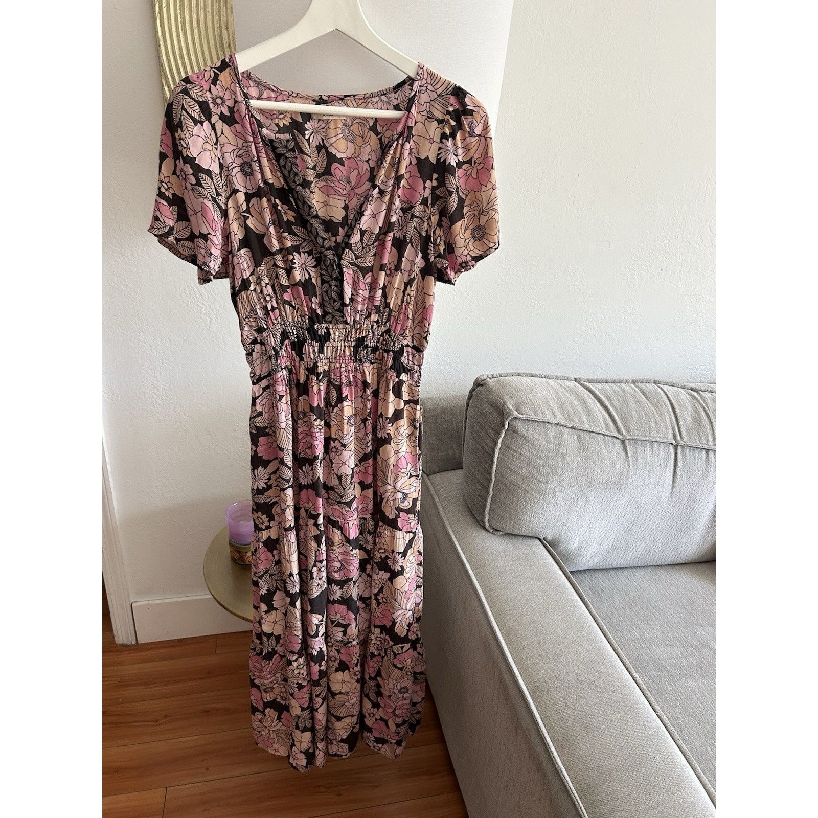 & Other Stories Natural Life Floral Maxi Dress Floral Prairie Boho Cottage S Size S / US 4 / IT 40 - 1 Thumbnail