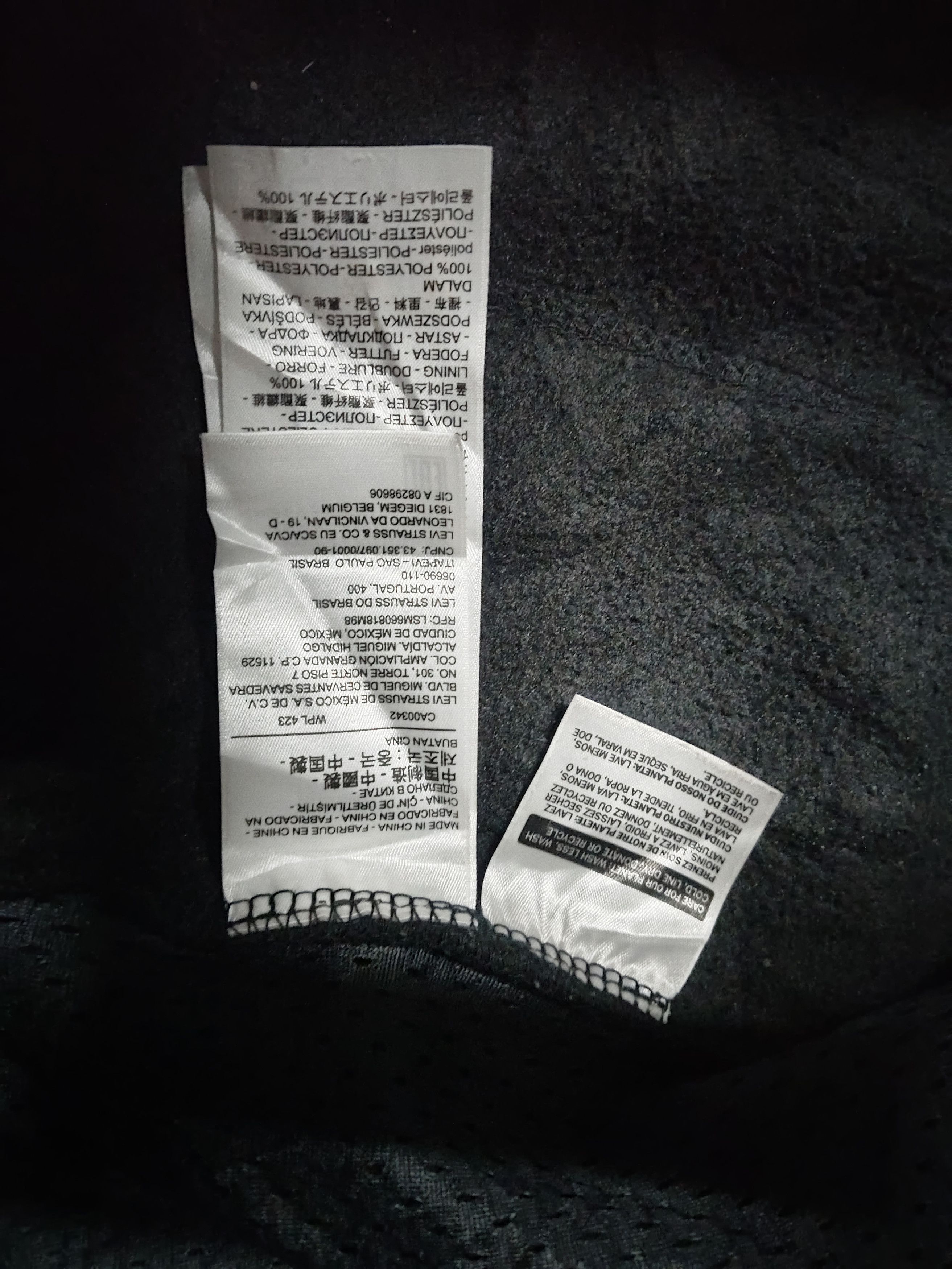 Levi's × Vintage Vtg Levi's Fleece Jacket - 0014 Size US L / EU 52-54 / 3 - 10 Thumbnail