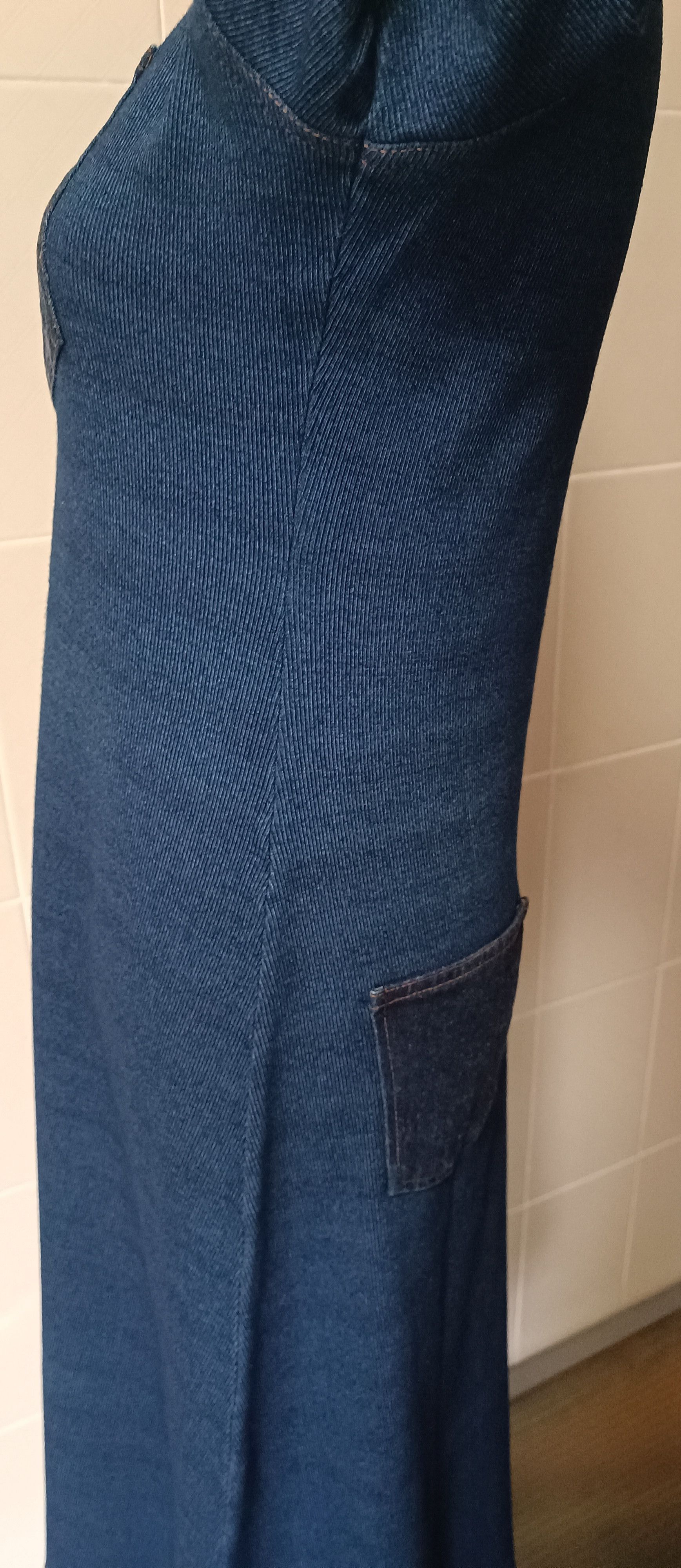 Jean Paul Gaultier 90's - Gaultier Jeans Denim pockets - maxi dress Size M / US 6-8 / IT 42-44 - 12 Thumbnail