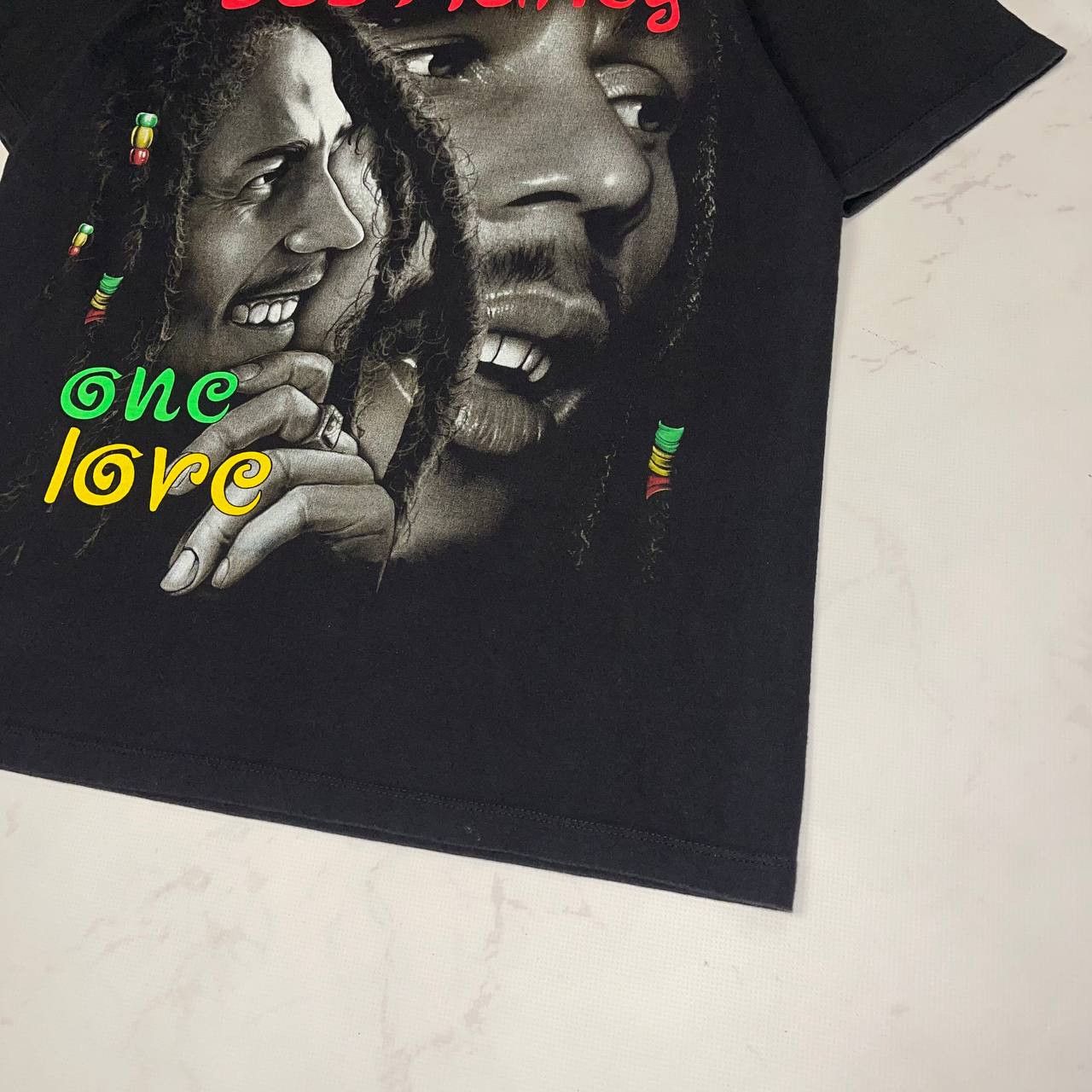 Vintage Vintage X Band Tees Bob Marley One Love Legend Tshirt Sz M Size US M / EU 48-50 / 2 - 9 Thumbnail