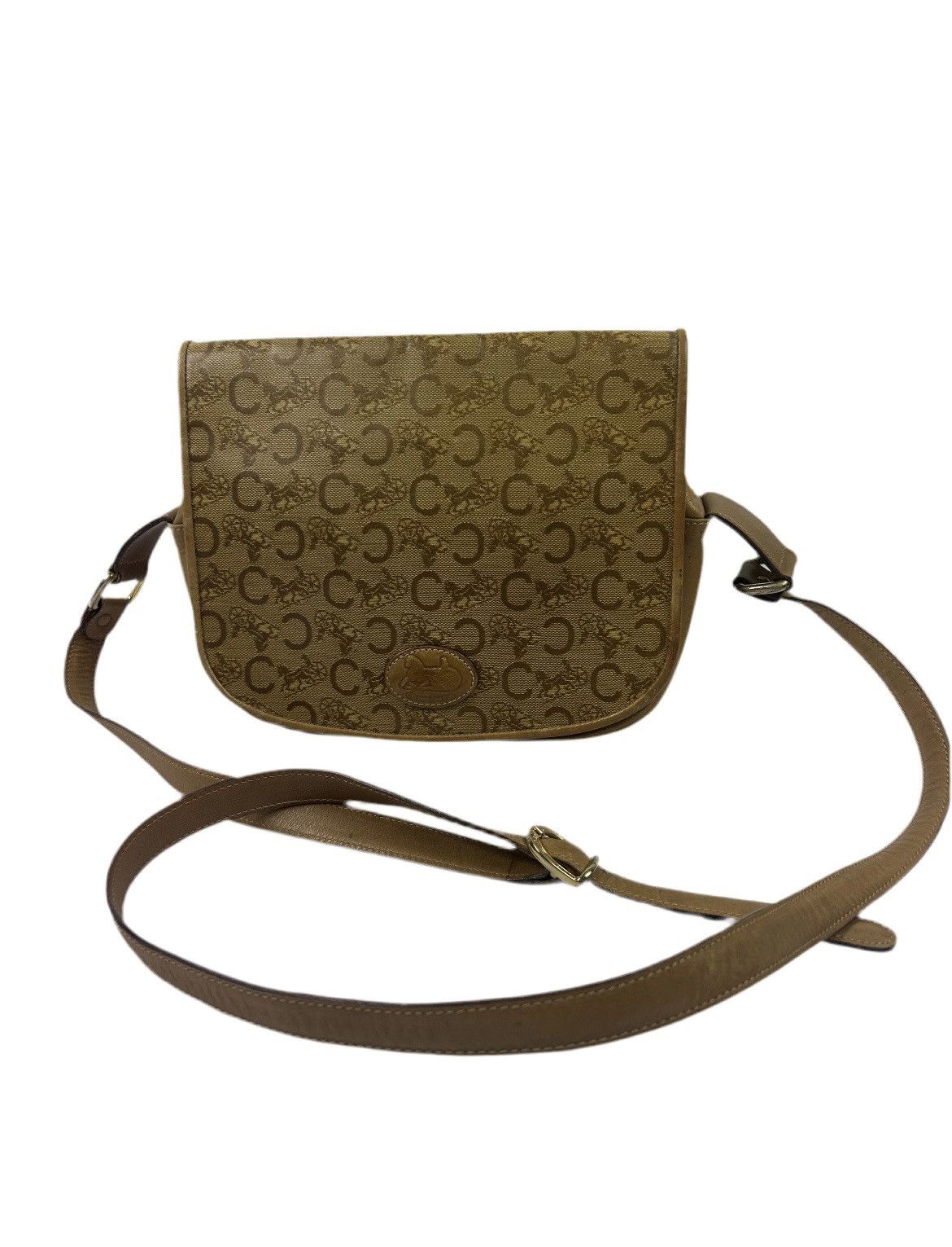 Celine Celine C Monogram Leather Crossbody Bag Size ONE SIZE - 1 Thumbnail