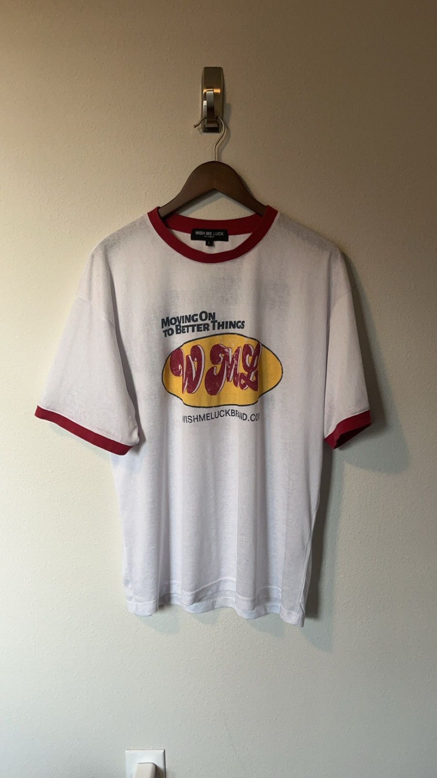 Wish Me Luck Wish Me Luck Feather Weight Movers Tee Size US L / EU 52-54 / 3 - 1 Thumbnail