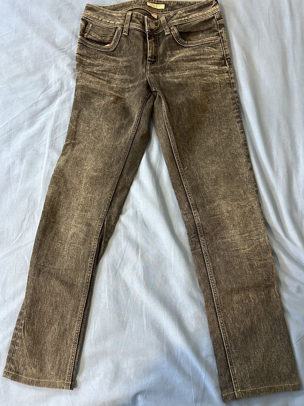 Burberry burberry brit skinny leg jeans Size 27" / US 4 / IT 40 - 1 Thumbnail